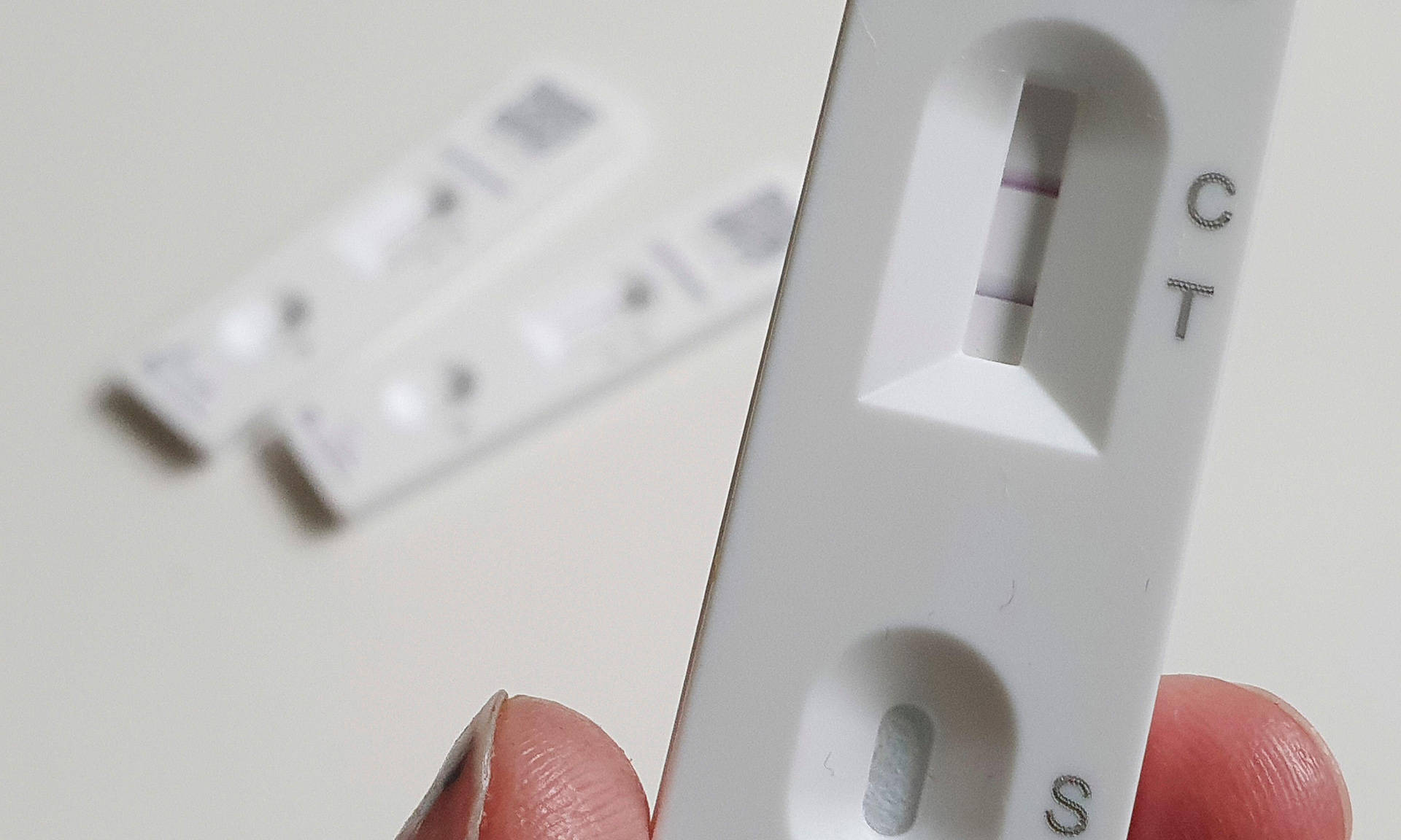 rapid covid test strips, rapid covid-19 testing kit strips, positive rapid test strip, Full HD Desktop Wallpaper