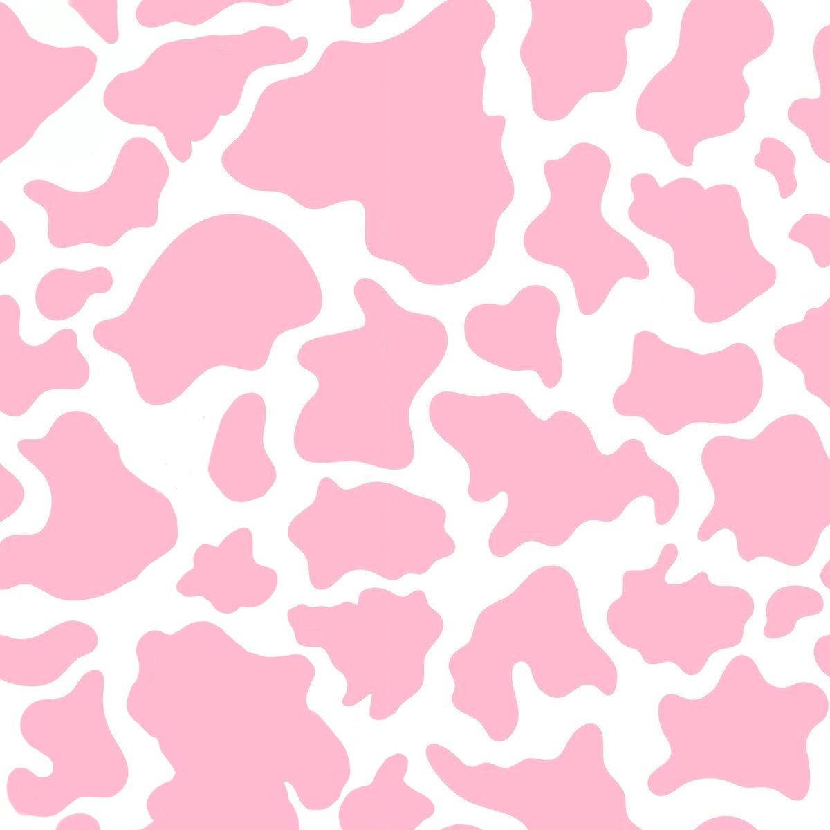 pink and white cow pattern, abstract spots, seamless, SD Desktop Wallpaper