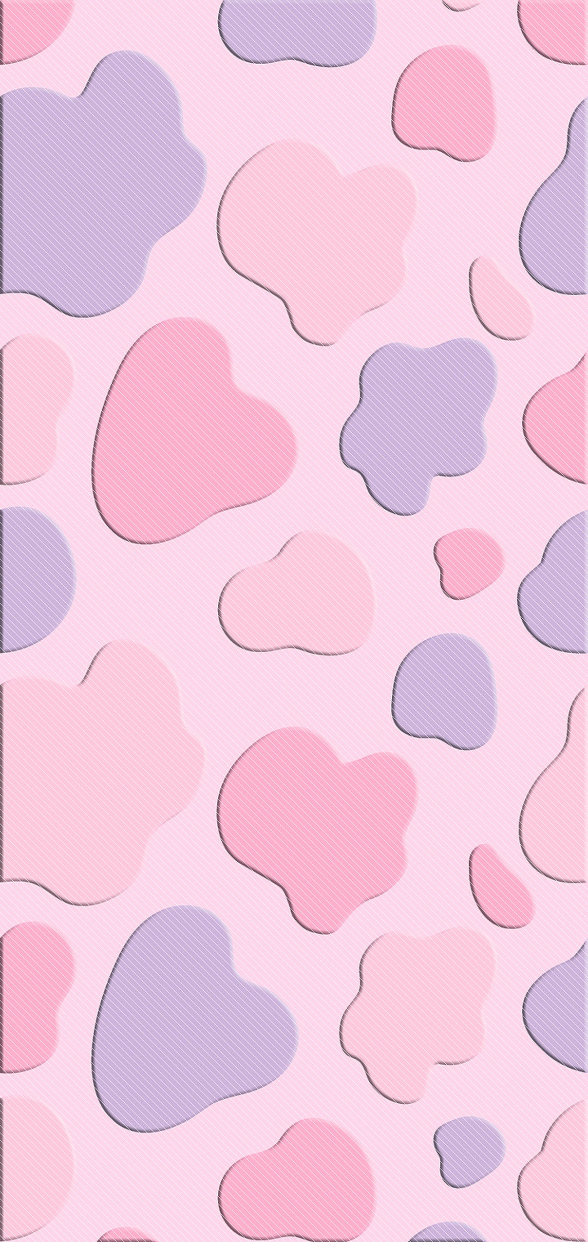 pastel pink, lavender, heart-shaped pattern, Full HD Phone Wallpaper