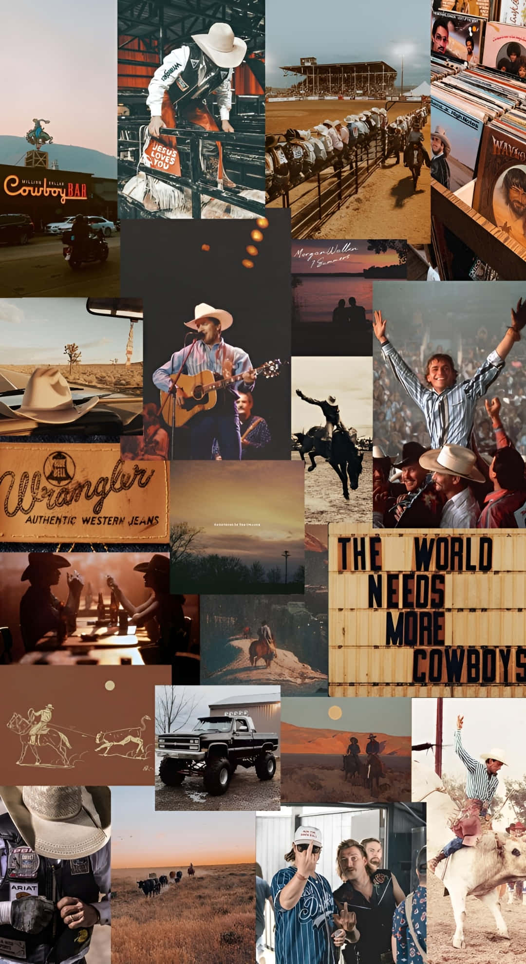 cowboy culture, rodeos, dusty plains, Full HD Phone Wallpaper