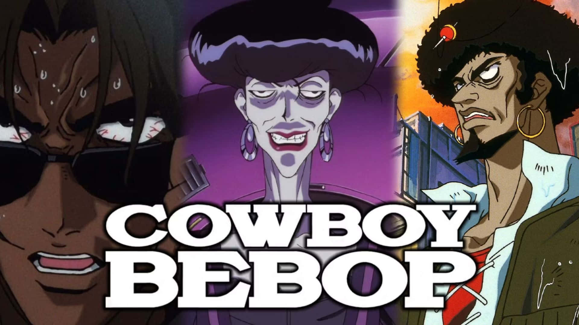 Cowboy Bebop, Abdul Hakim, vibrant purple, Full HD Desktop Wallpaper