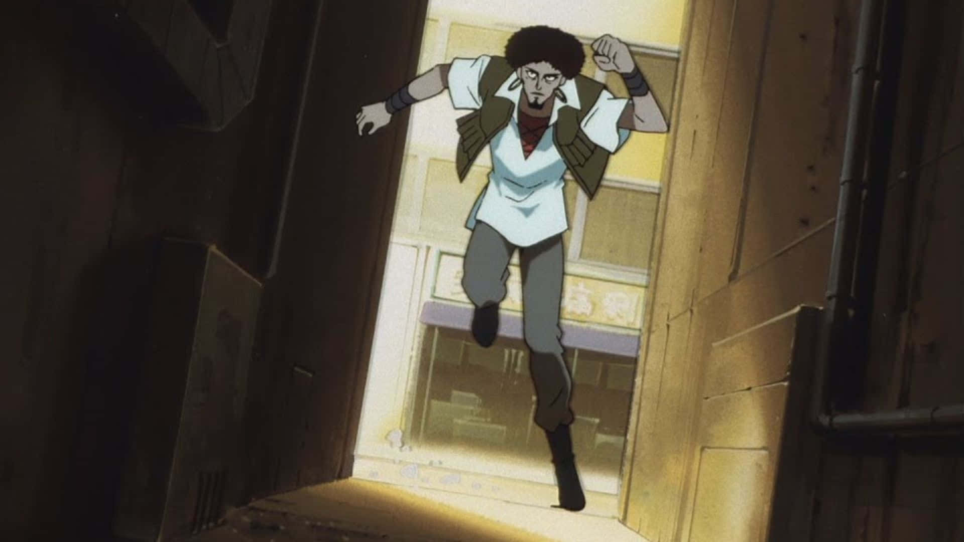 Cowboy Bebop, Abdul Hakim, alleyway, Full HD Desktop Wallpaper