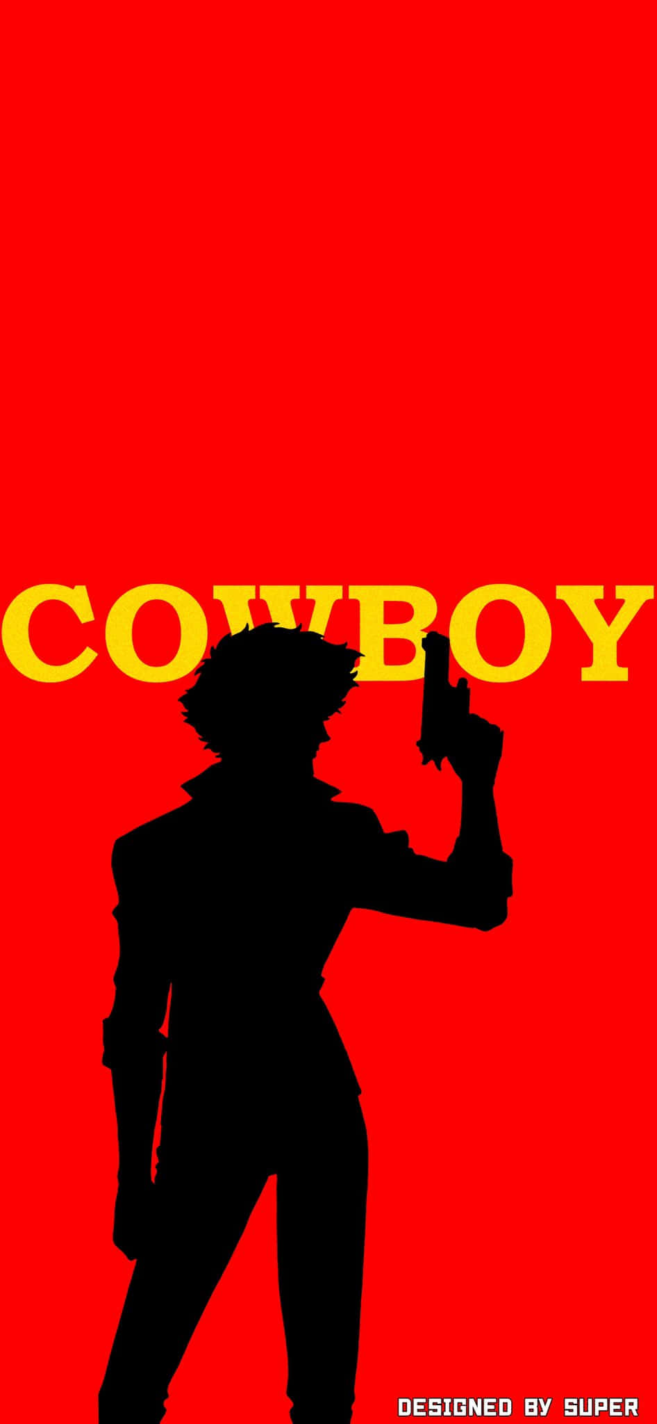 Cowboy Bebop, iPhone, silhouette, Full HD Phone Wallpaper