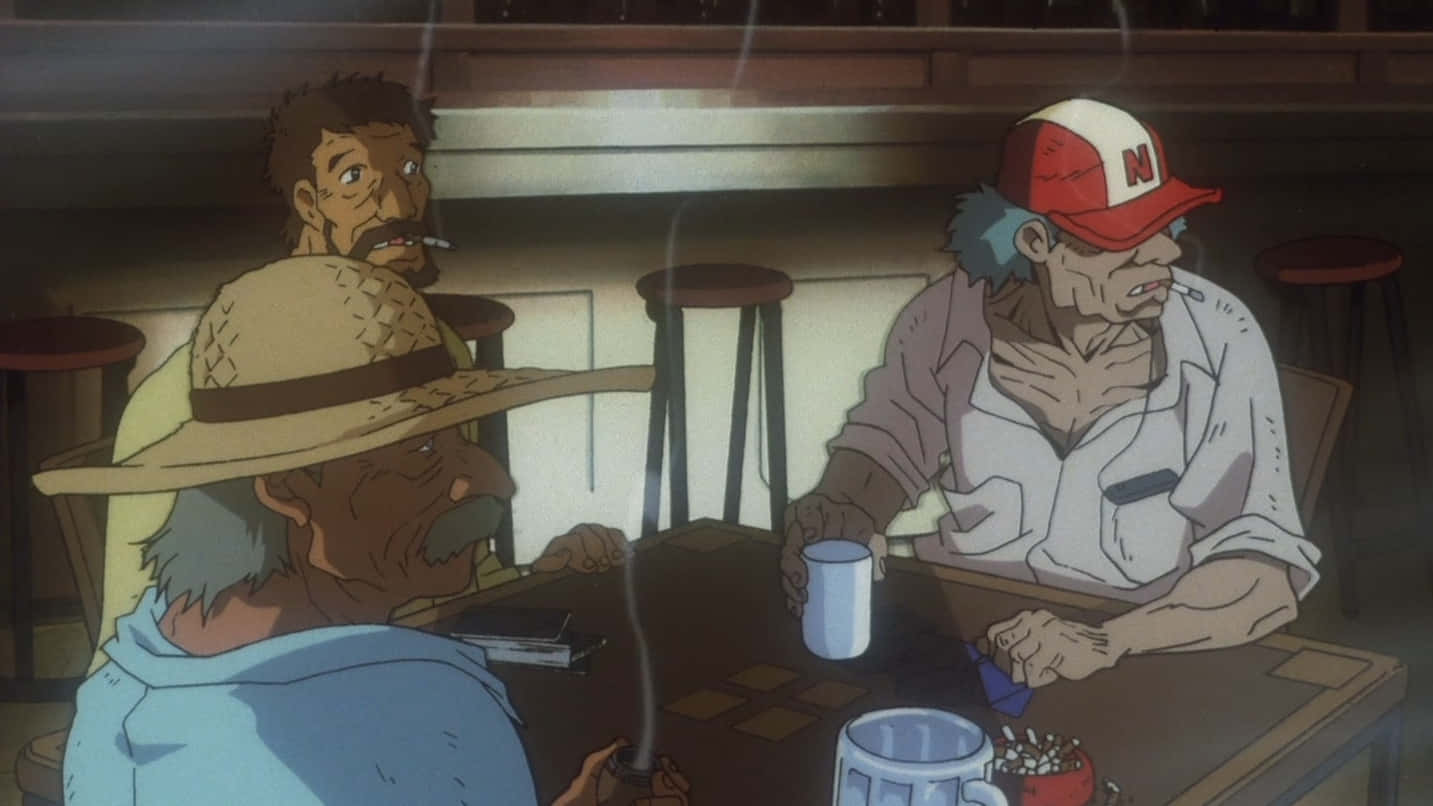 Cowboy Bebop, Old Timersat, bar, HD Desktop Wallpaper