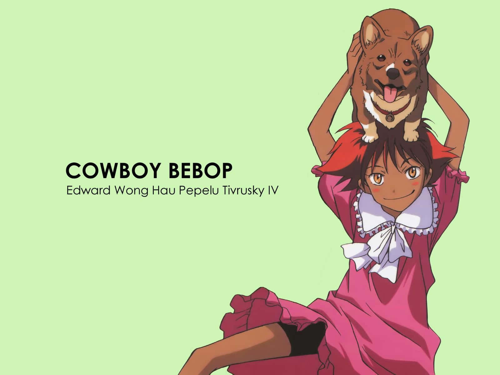 Cowboy Bebop, Edward, pink dress, HD Desktop Wallpaper