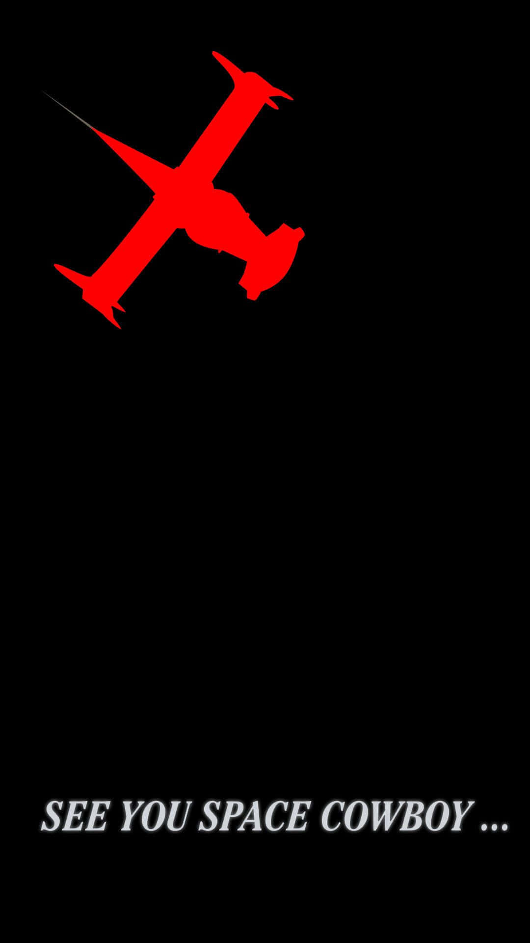 Cowboy Bebop, iPhone, spaceship shaped like a cowboy boot, Full HD Phone Wallpaper