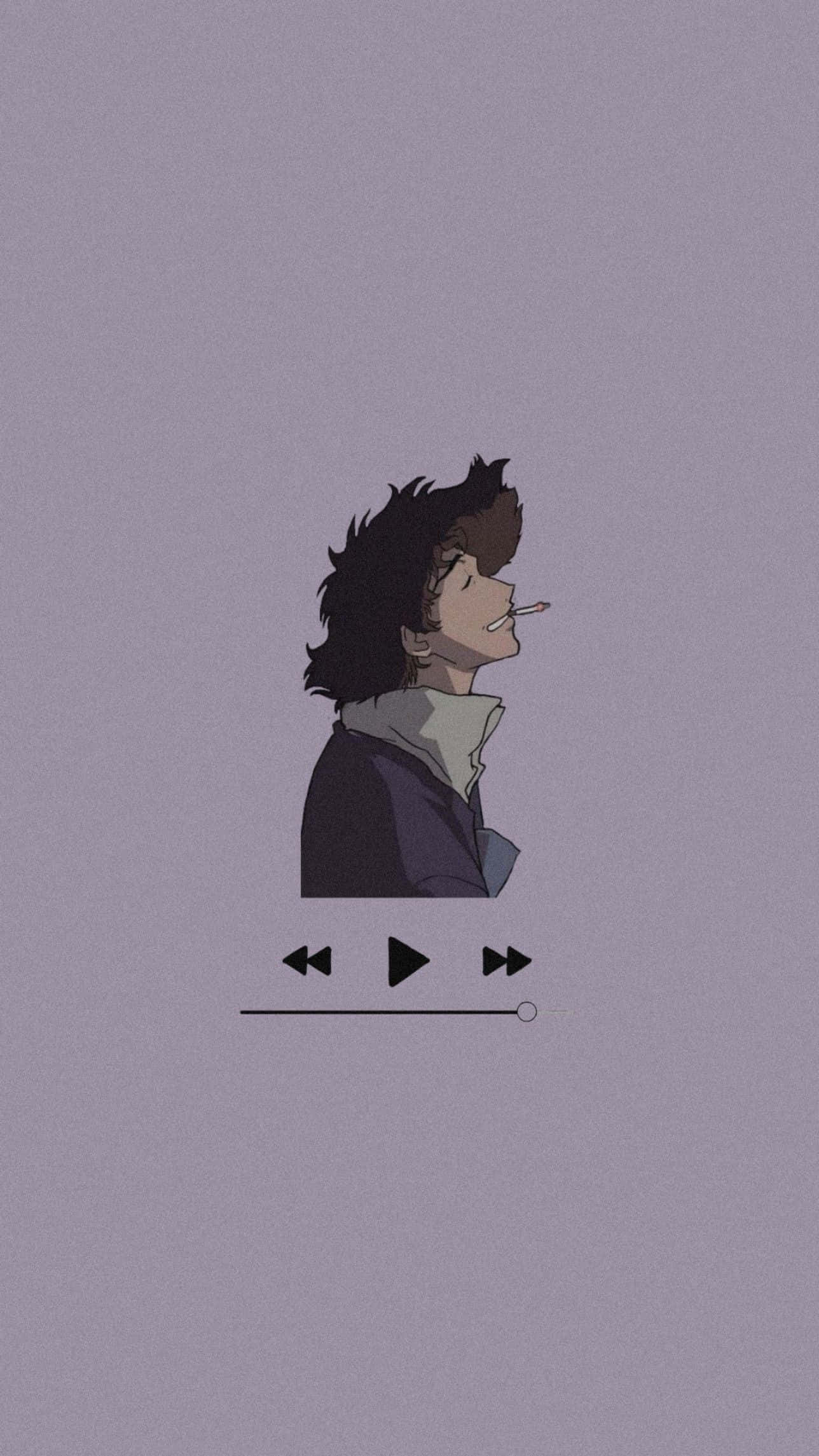 Cowboy Bebop, spiky hair, cigarette, Full HD Phone Wallpaper