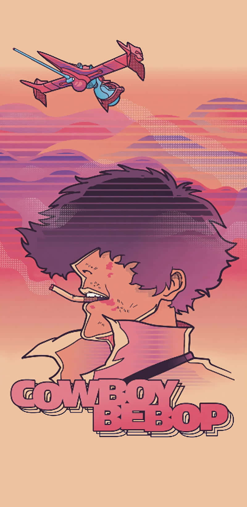Cowboy Bebop, iPhone, spiky hair, HD Phone Wallpaper