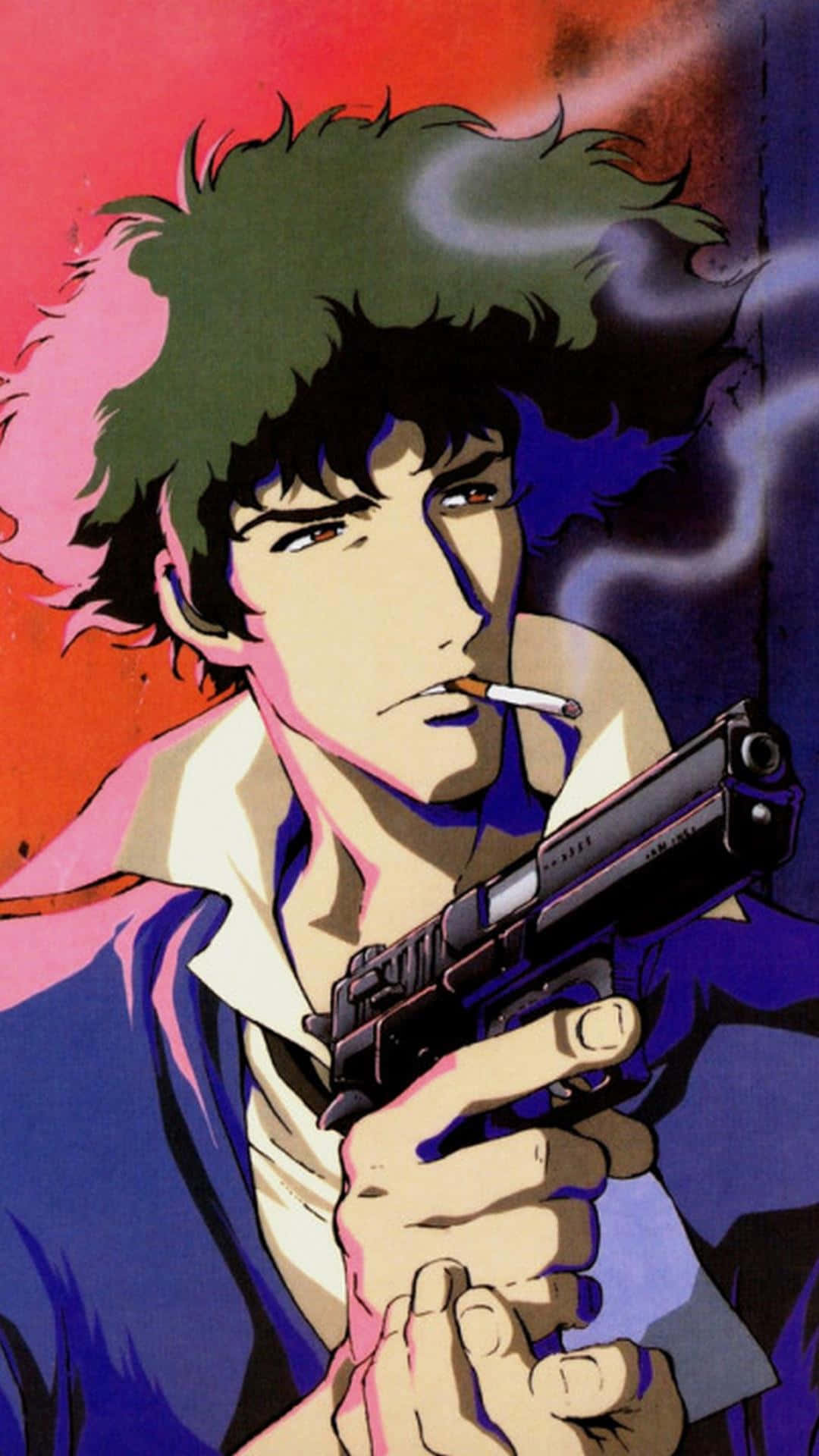 Cowboy Bebop, iPhone, wild hair, Full HD Phone Wallpaper