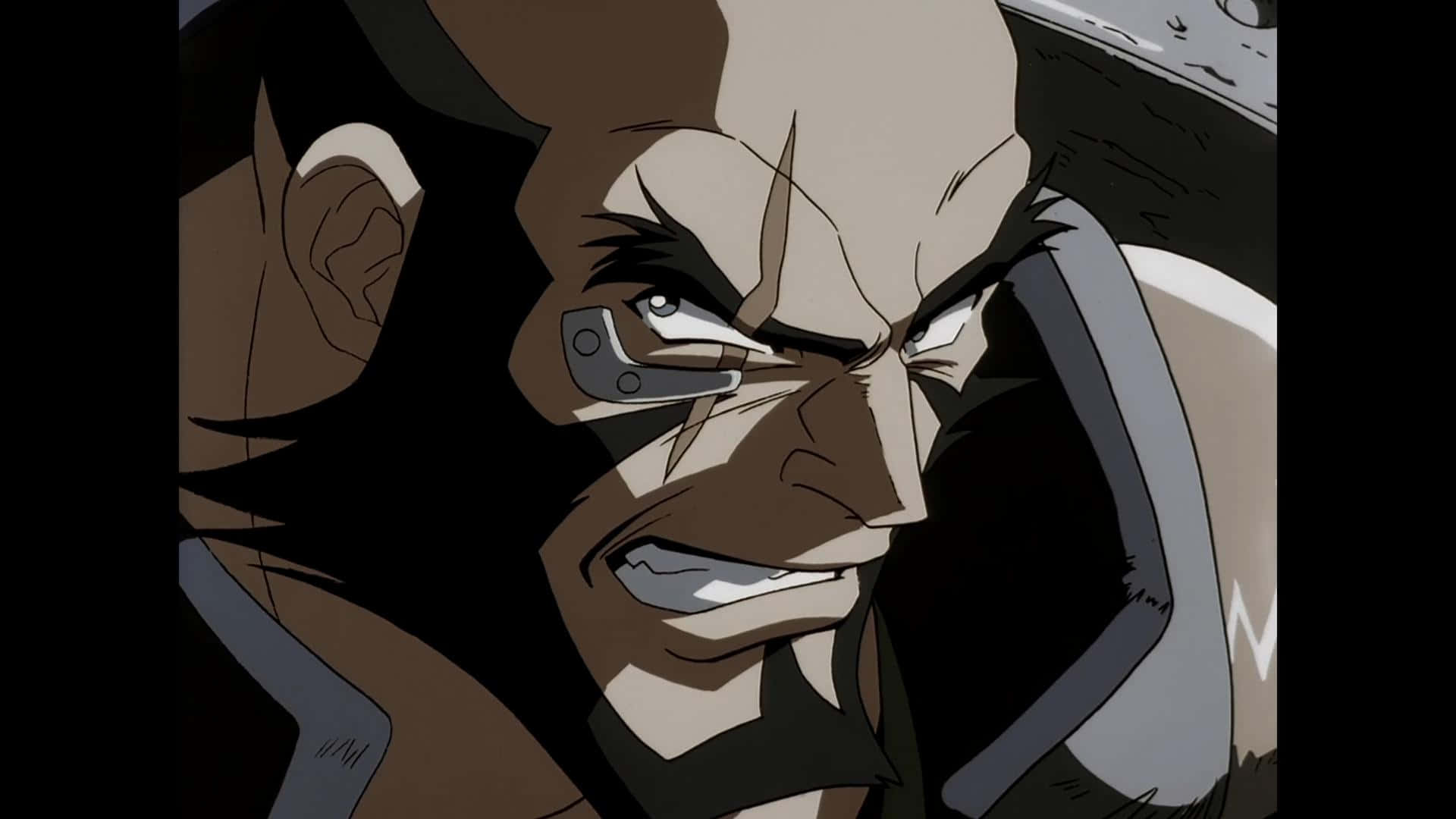 Jet Black, Cowboy Bebop, cybernetic eye, Full HD Desktop Wallpaper
