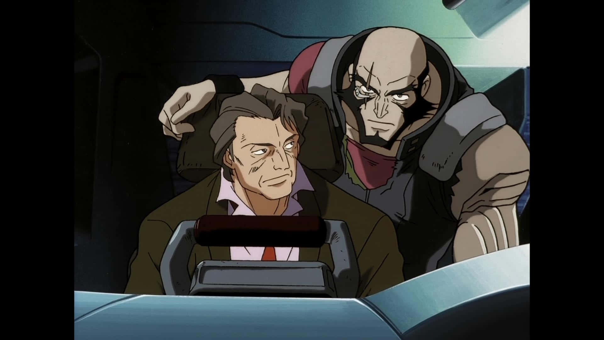 Cowboy Bebop, Jet Black, cockpit, Full HD Desktop Wallpaper