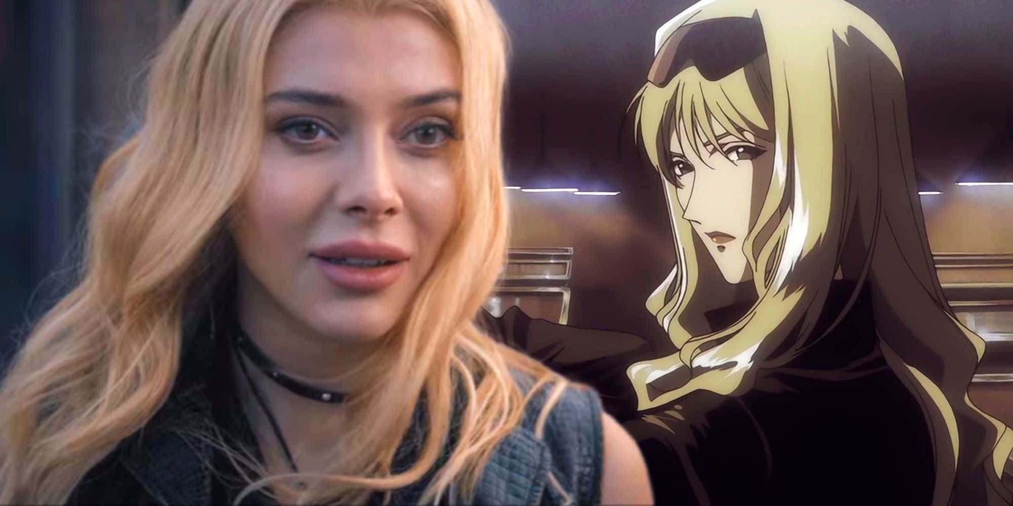 Cowboy Bebop Julia, blonde woman, gun, Full HD Desktop Wallpaper