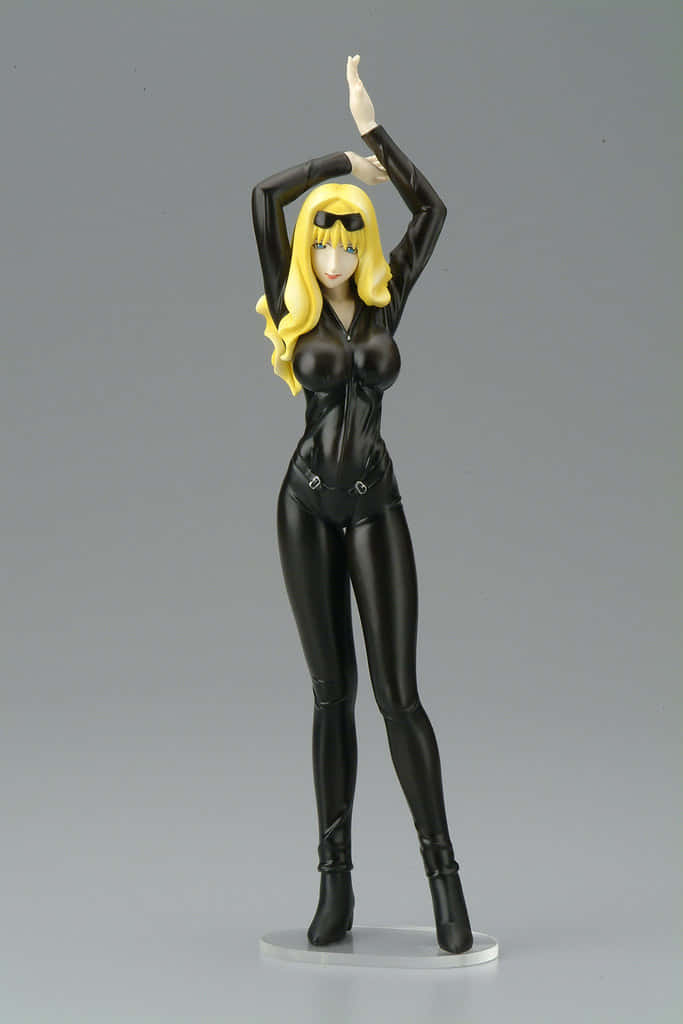 Cowboy Bebop, Julia, glossy black leather, SD Phone Wallpaper