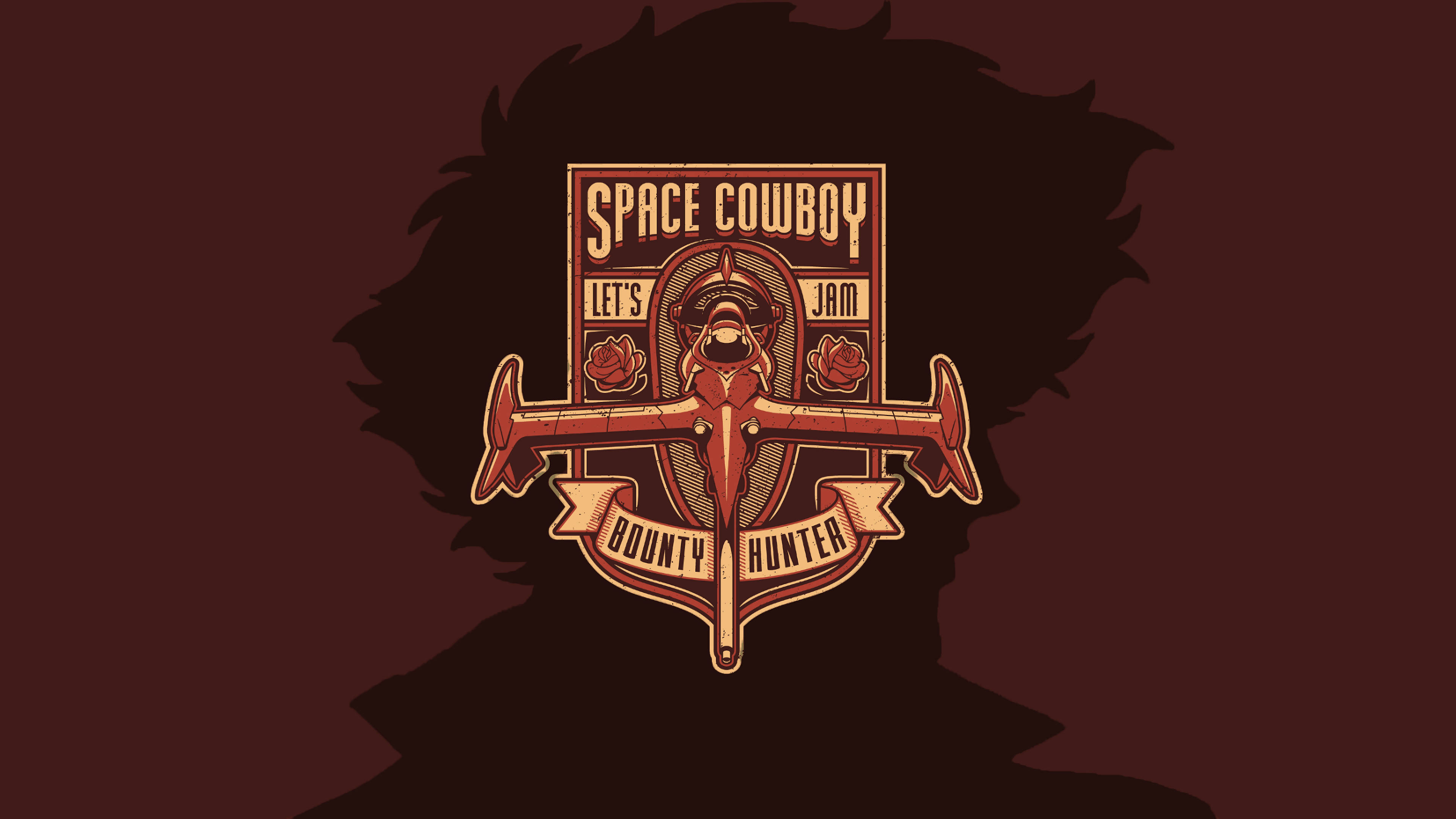Cowboy Bebop, no face, rocket ship, 4K Desktop Wallpaper