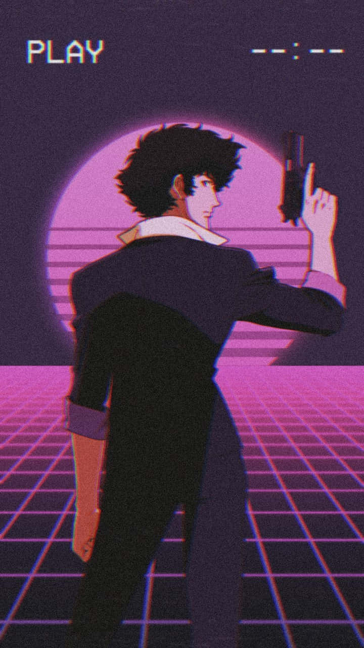 Cowboy Bebop, retro-futuristic, anime character, HD Phone Wallpaper