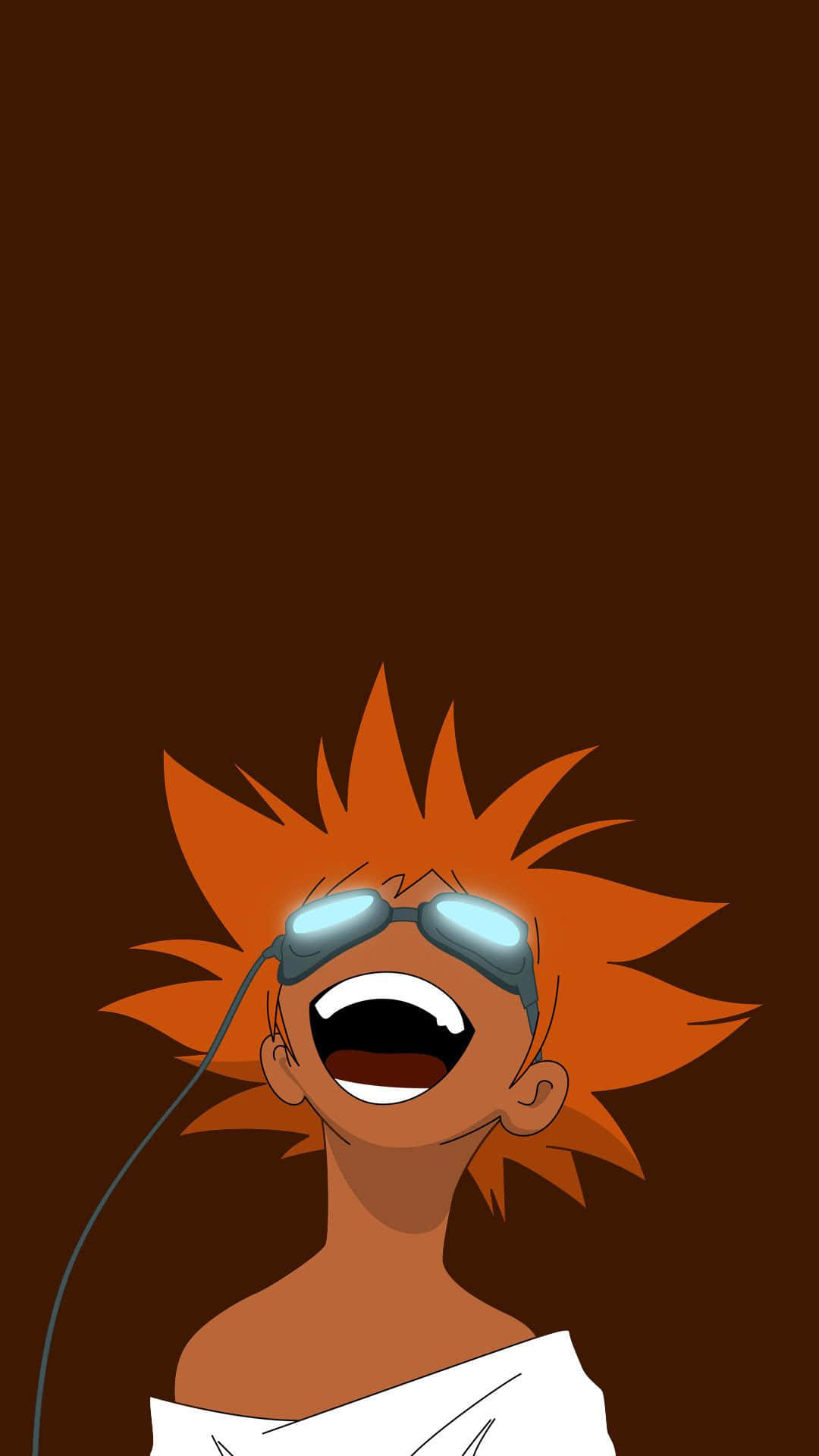 Cowboy Bebop, iPhone, spiky orange hair, Full HD Phone Wallpaper