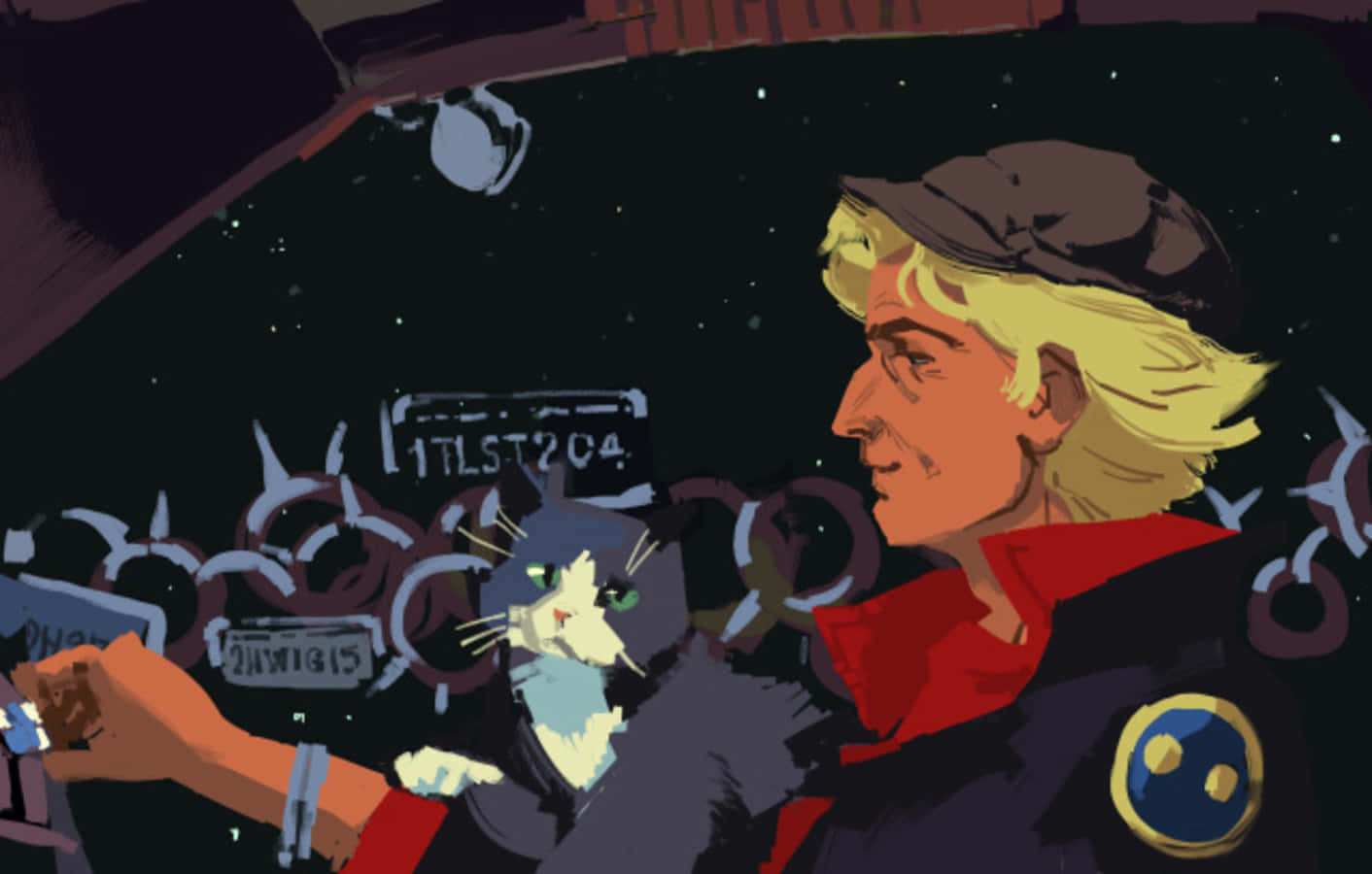 Cowboy Bebop, blonde-haired person, red-collared jacket, HD Desktop Wallpaper