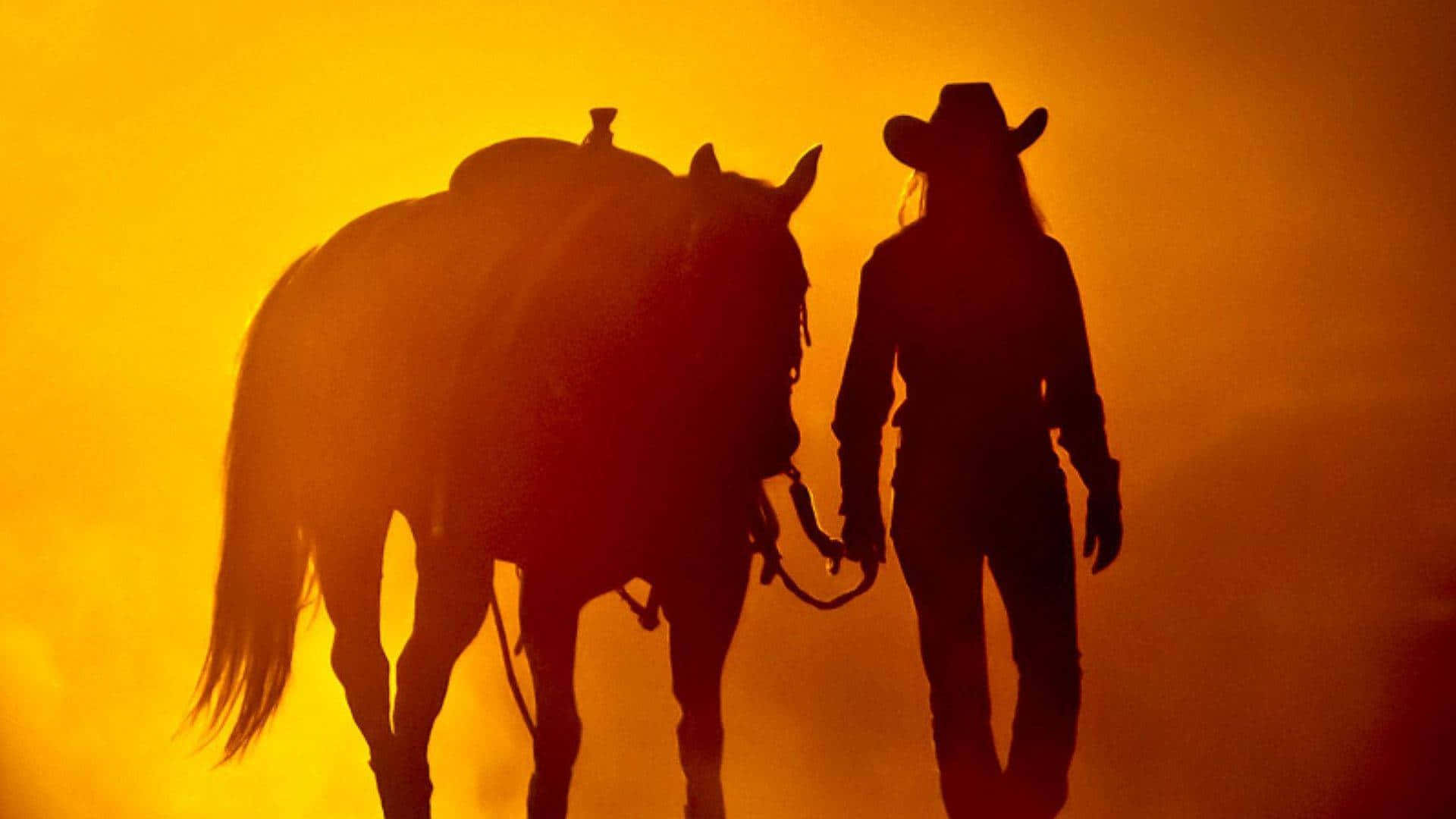 Cowgirl Aesthetic, horse, cowboy, Full HD Desktop Wallpaper