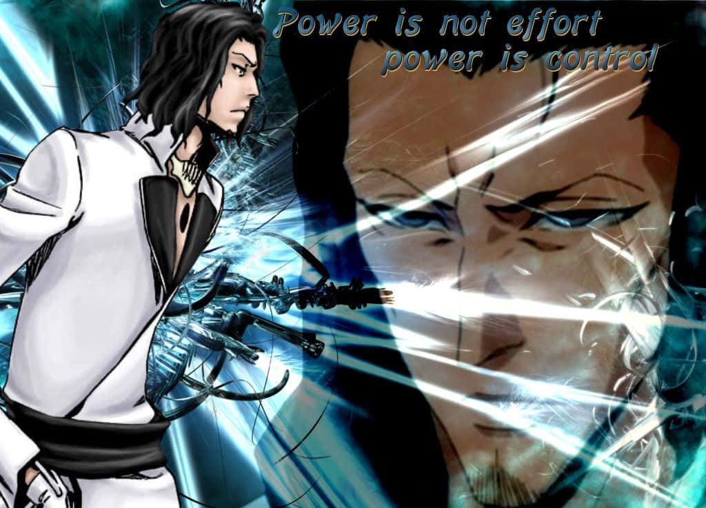 Coyote Starrk, white coat, glowing blue energy weapon, SD Desktop Wallpaper