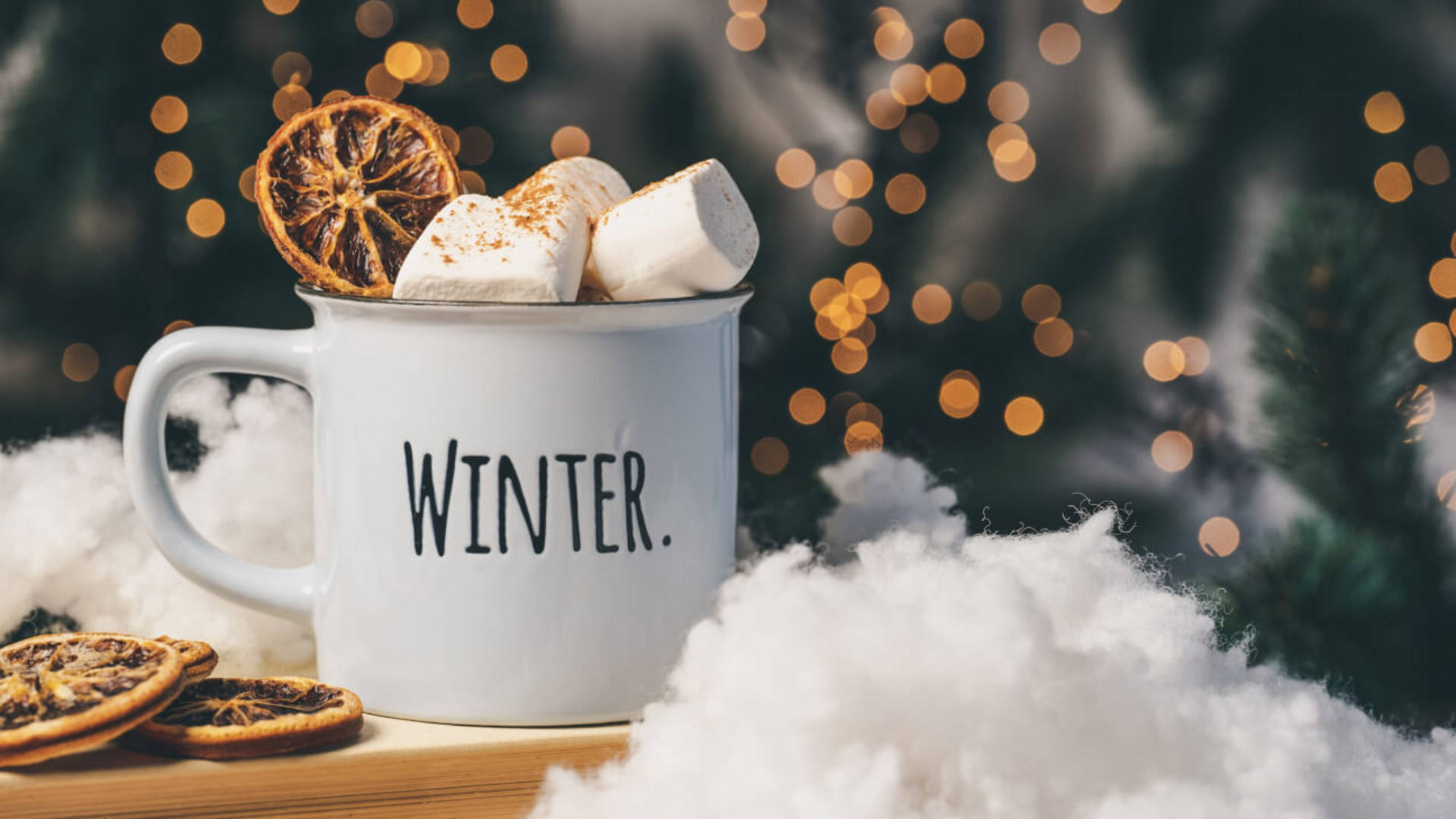 cozy winter, white mug, winter, Full HD Desktop Wallpaper