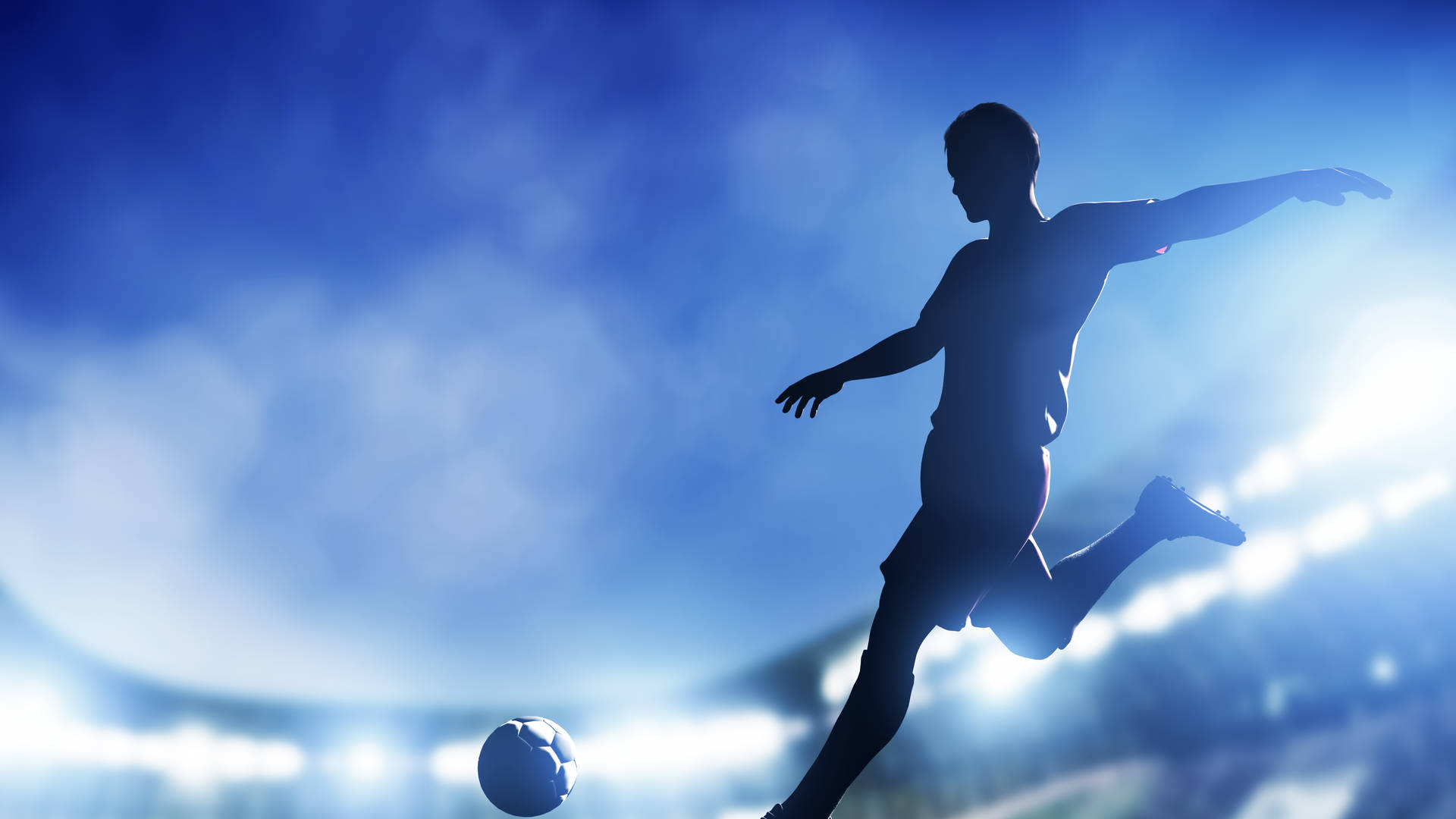 CR7 HD, soccer player, mid-kick, Full HD Desktop Wallpaper