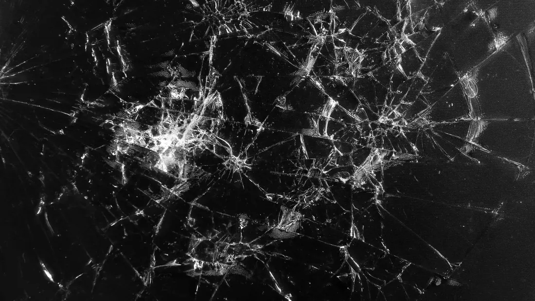 Cracked Computer Screen