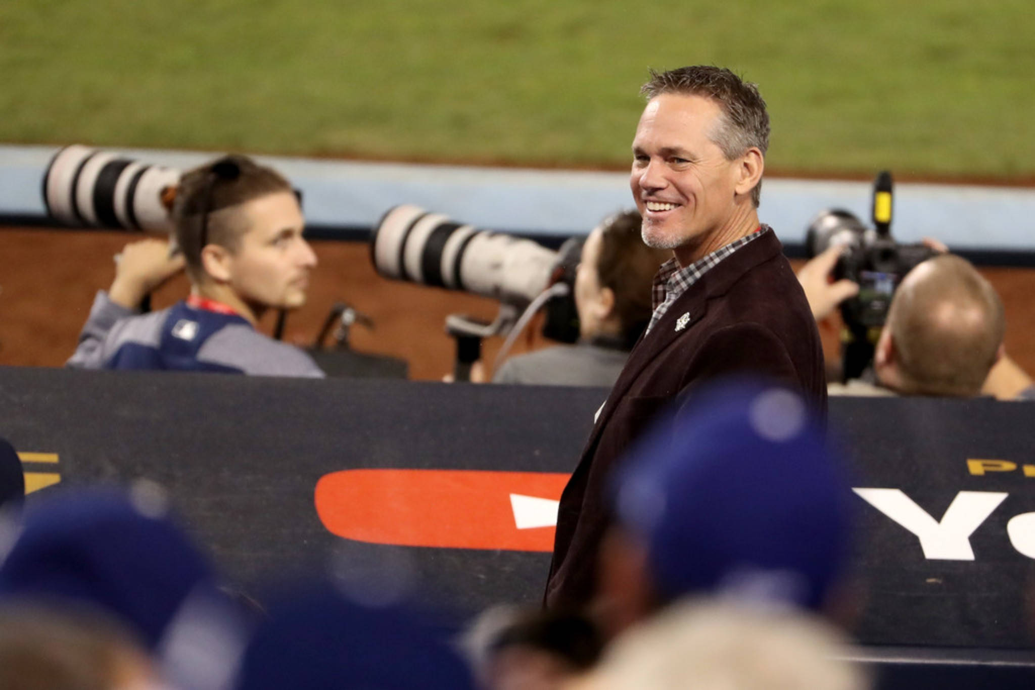Craig Biggio, dark blazer, photographers, Full HD Desktop Wallpaper
