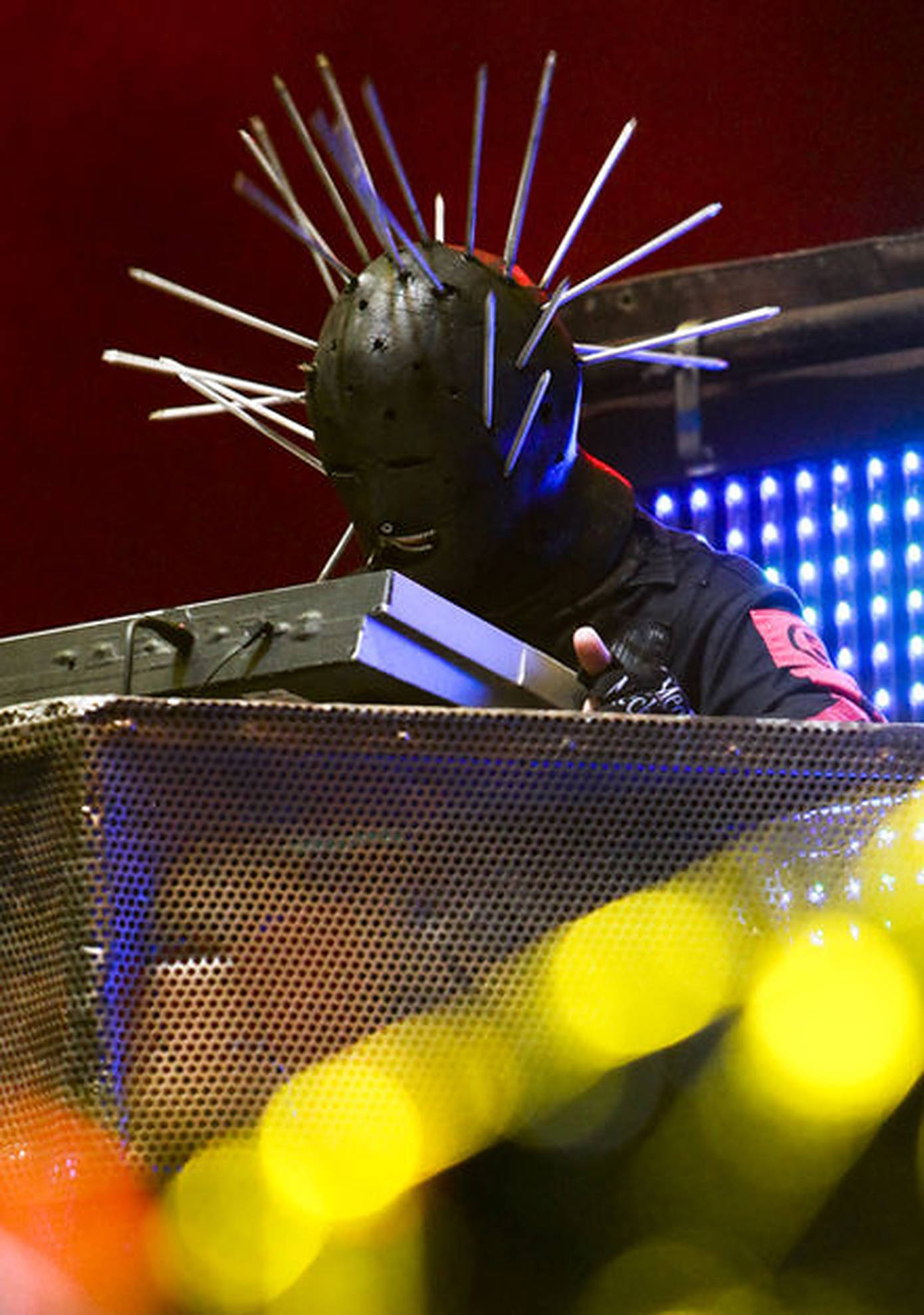 Craig Jones, spiked helmet, mesh barrier, Full HD Phone Wallpaper