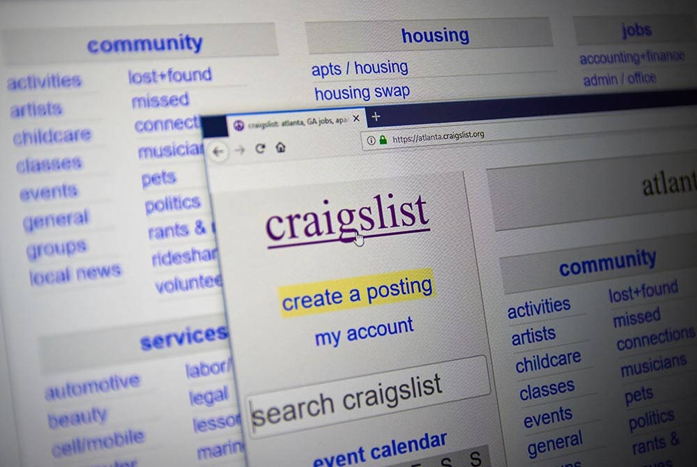 Craigslist, create a posting, computer screen, SD Desktop Wallpaper