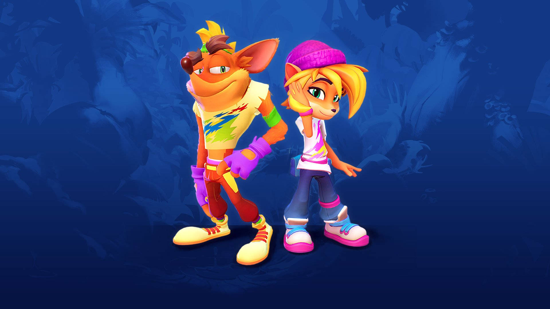 Crash Bandicoot, 3D, jungle, Full HD Desktop Wallpaper