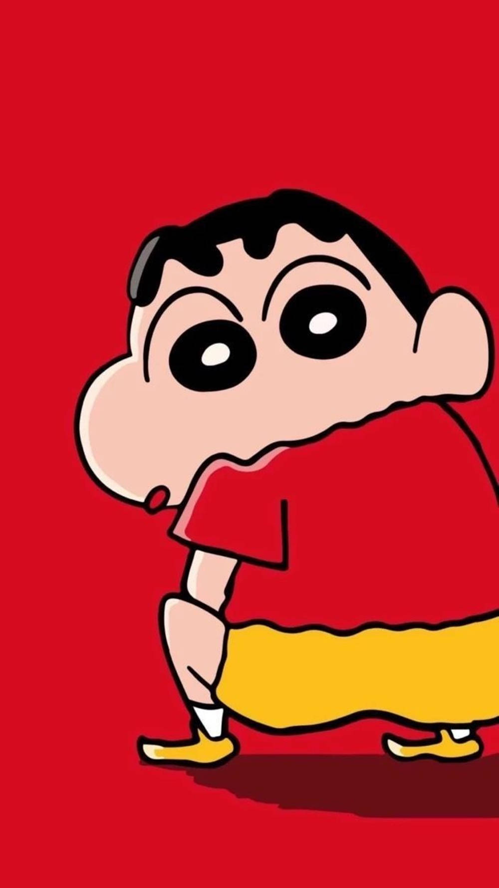 Crayon Shin Chan, iPhone, cartoon boy, HD Phone Wallpaper