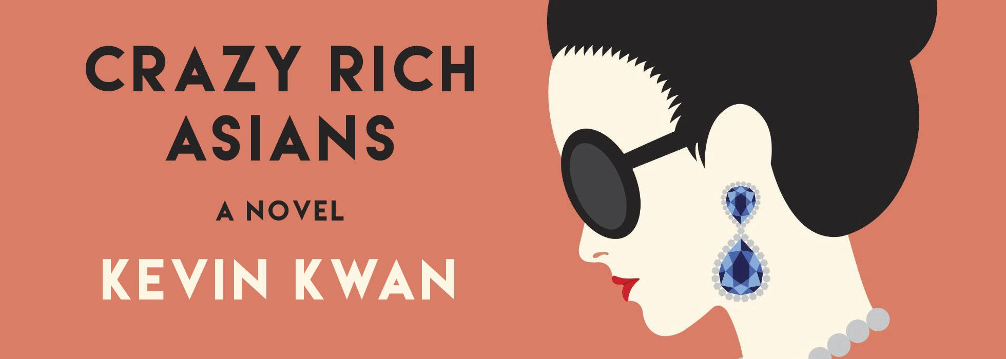 Crazy Rich Asians, original book art, woman in profile, Full HD Desktop Wallpaper
