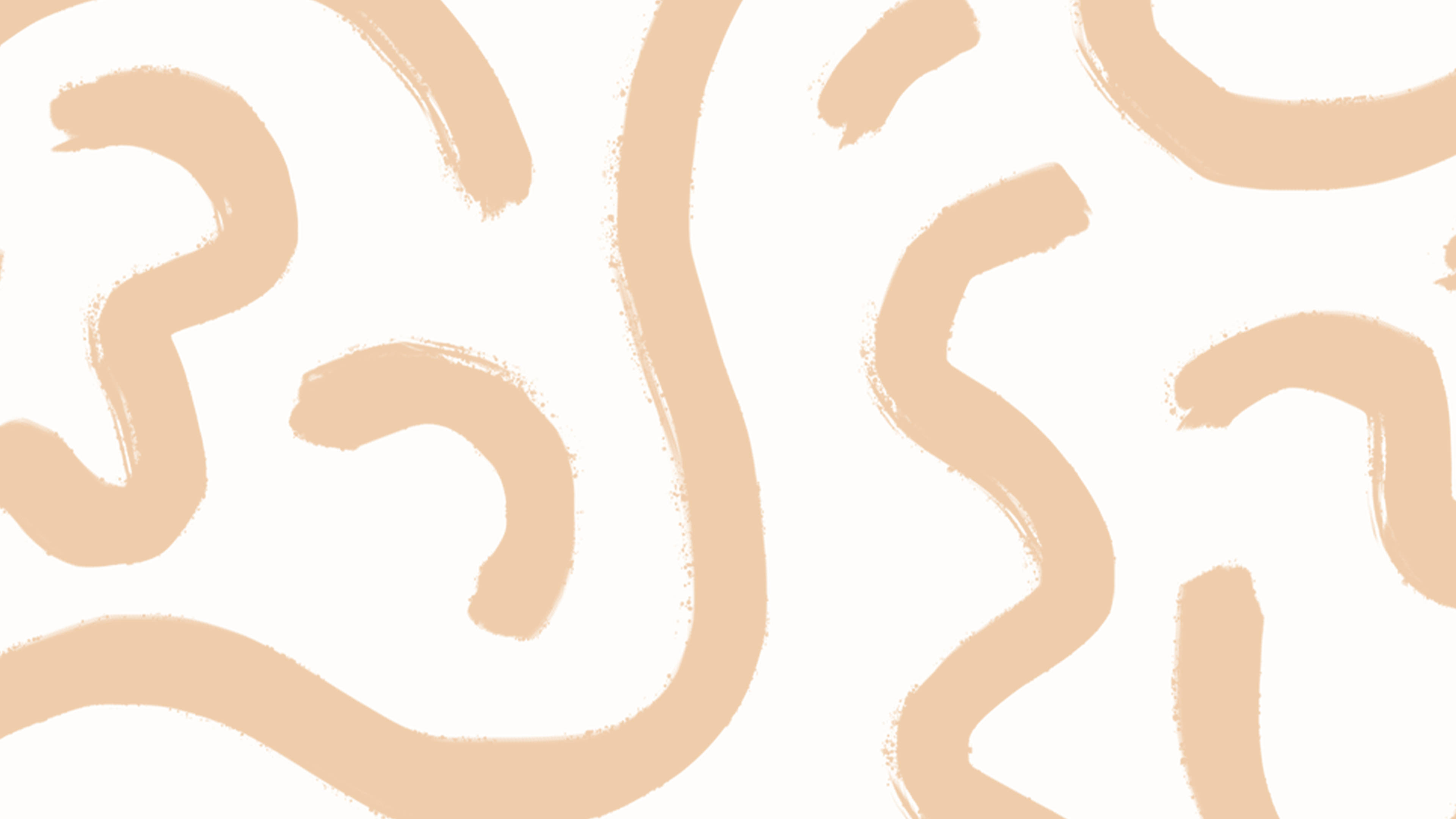 minimalistic cream aesthetic abstract, soft beige brushstroke swirls, clean white background, 4K Desktop Wallpaper