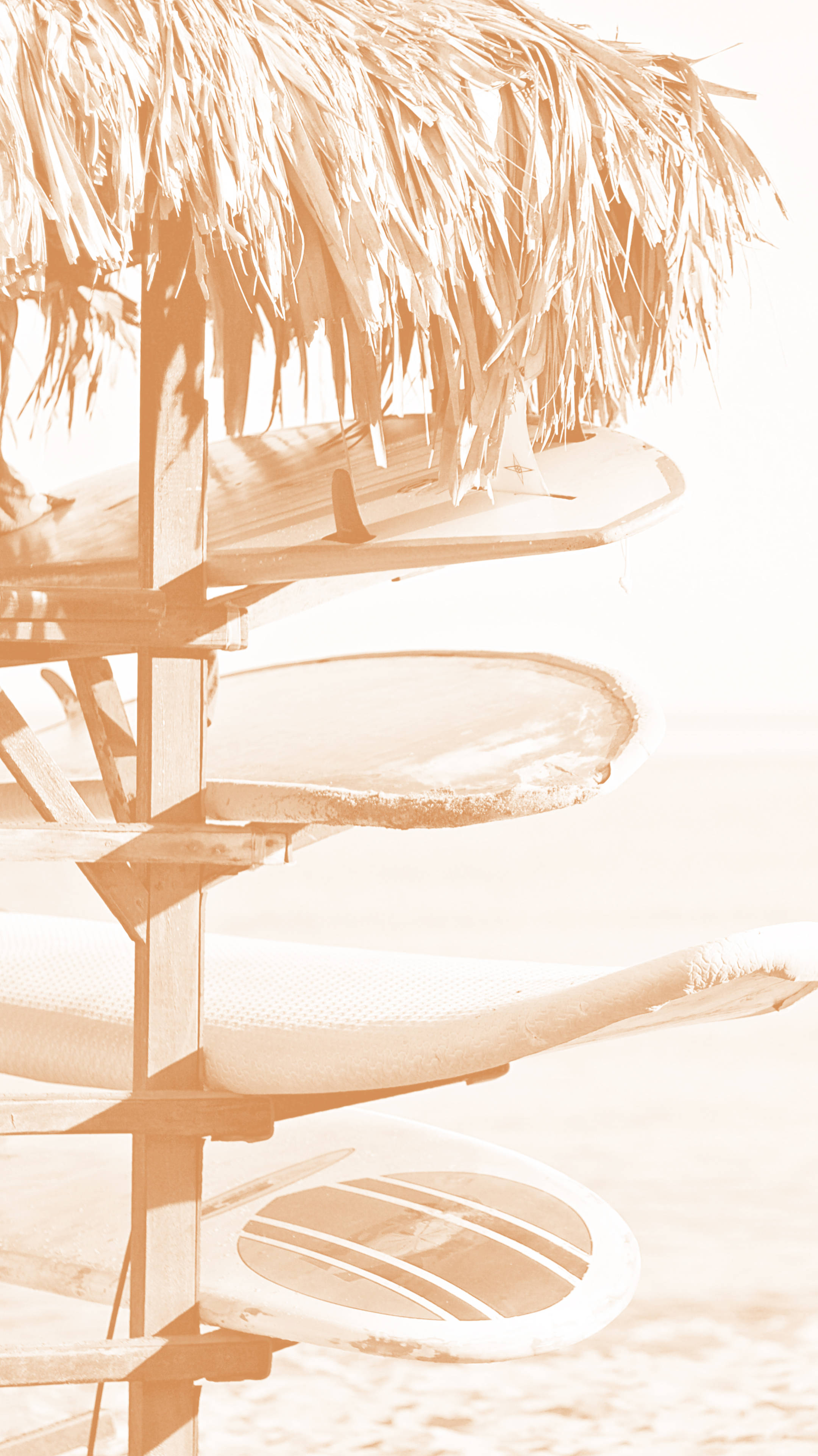 Cream Aesthetic, spiral staircase, thatched roof, 4K Phone Wallpaper