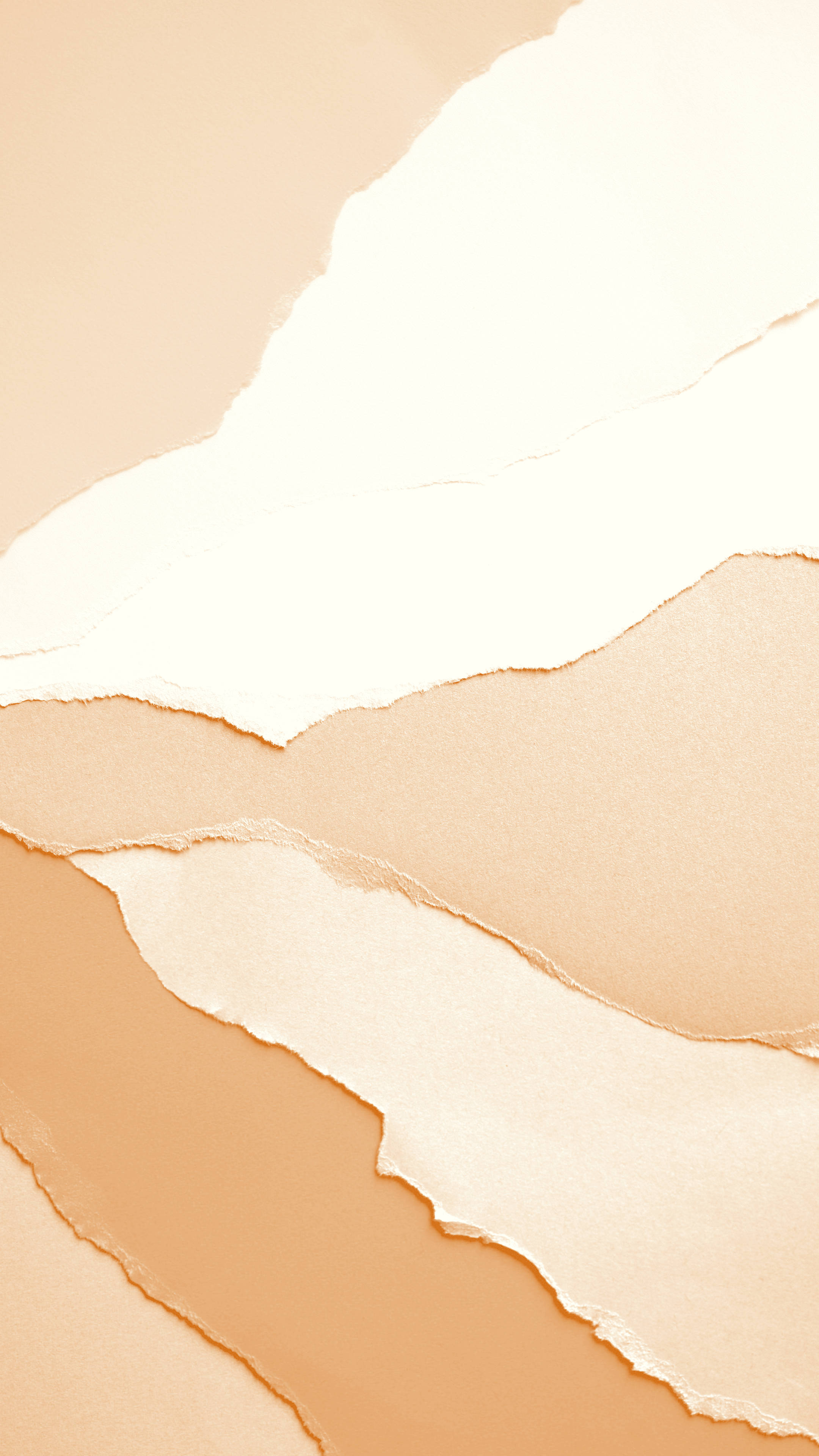 Cream Aesthetic, cream beige, torn edges, 4K Phone Wallpaper