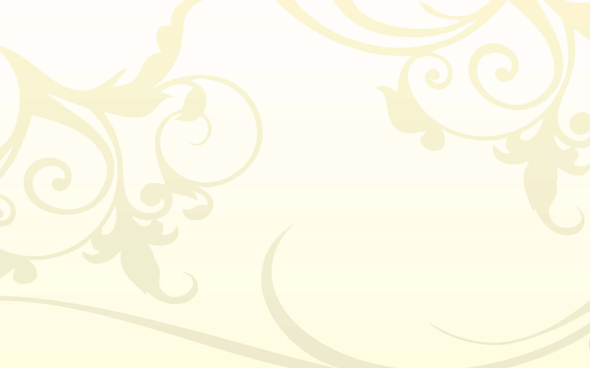 cream color, swirling floral patterns, soft gradient tones, Full HD Desktop Wallpaper