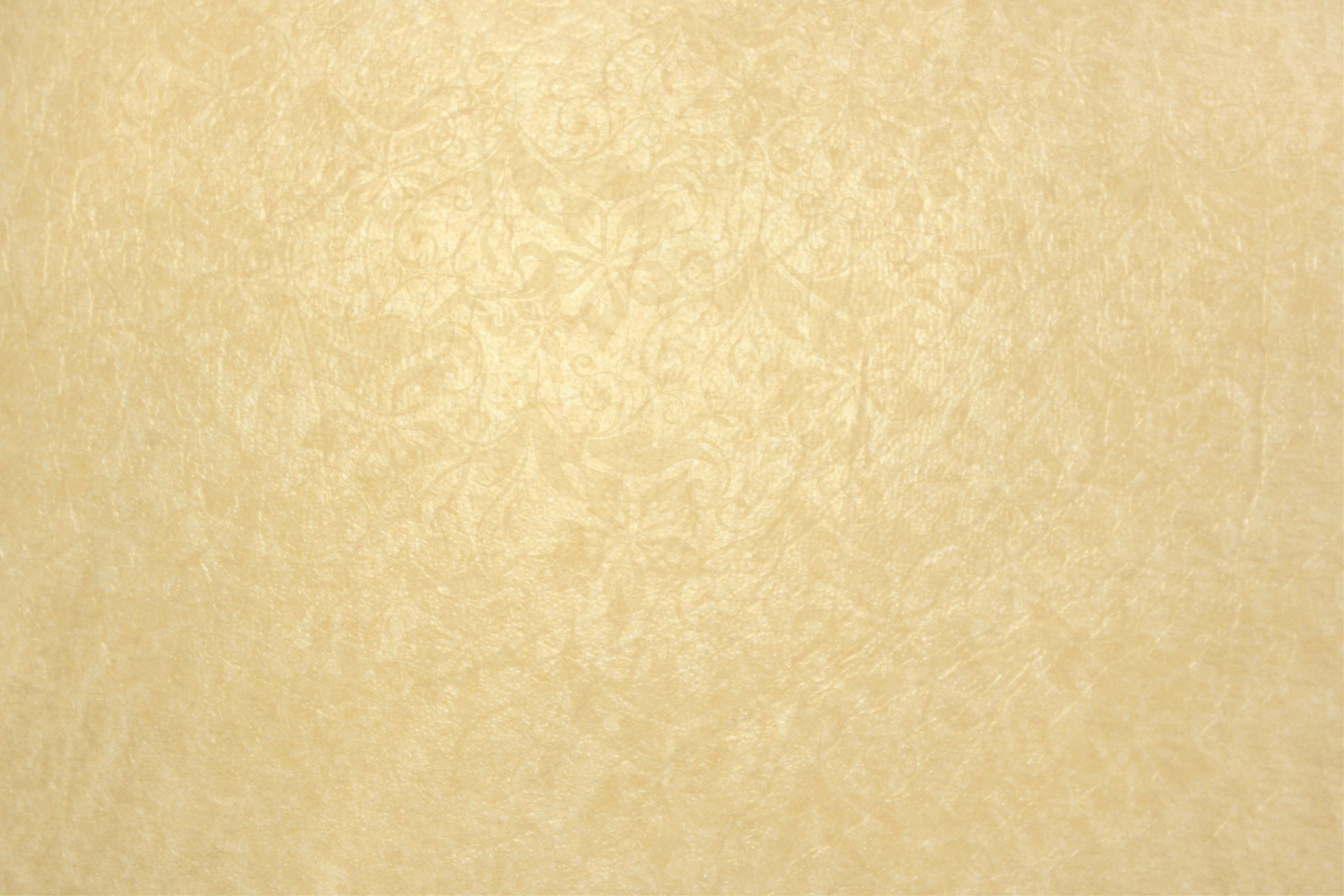 Cream Color, creamy beige, subtle embossed floral patterns, 4K Desktop Wallpaper