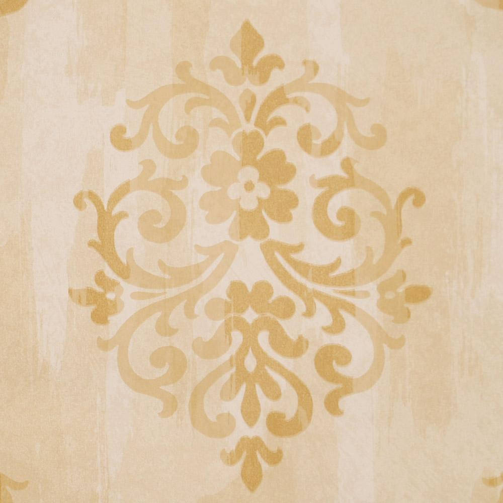 elegant floral cream, damask pattern, warm gold tones, SD Desktop Wallpaper