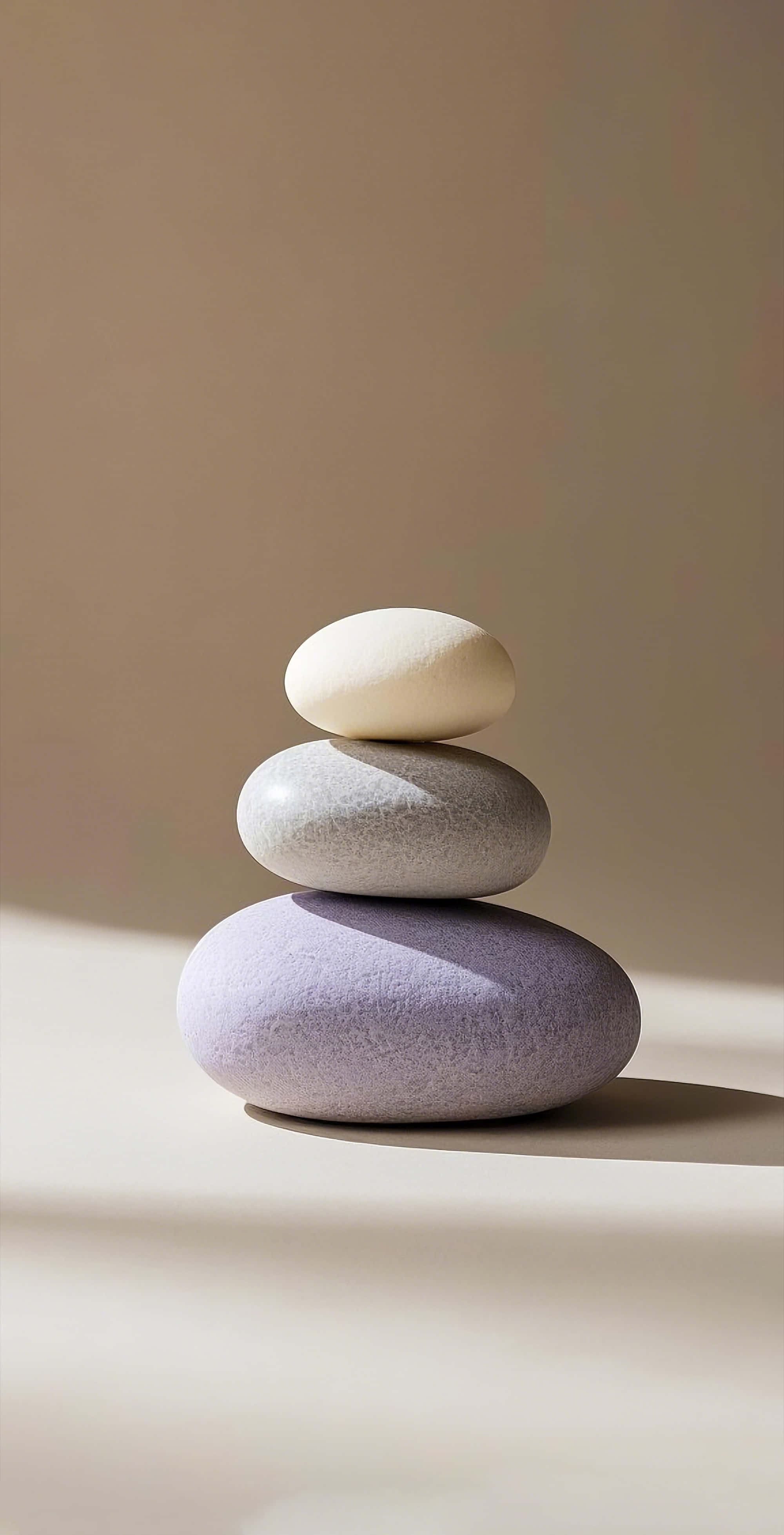 lavender gray, cream, beige calm background, 4K Phone Wallpaper