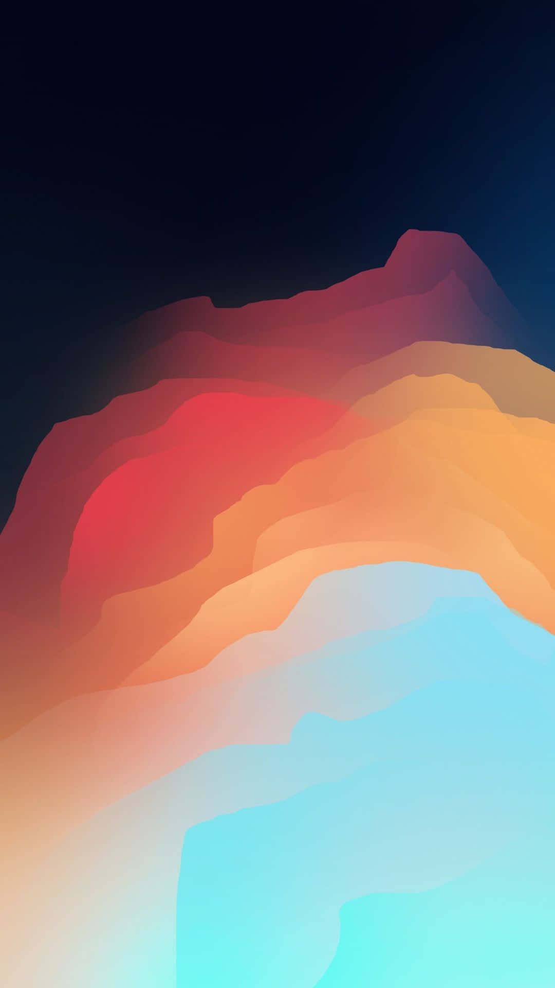 colorful iPhone, fiery reds, oranges, Full HD Phone Wallpaper