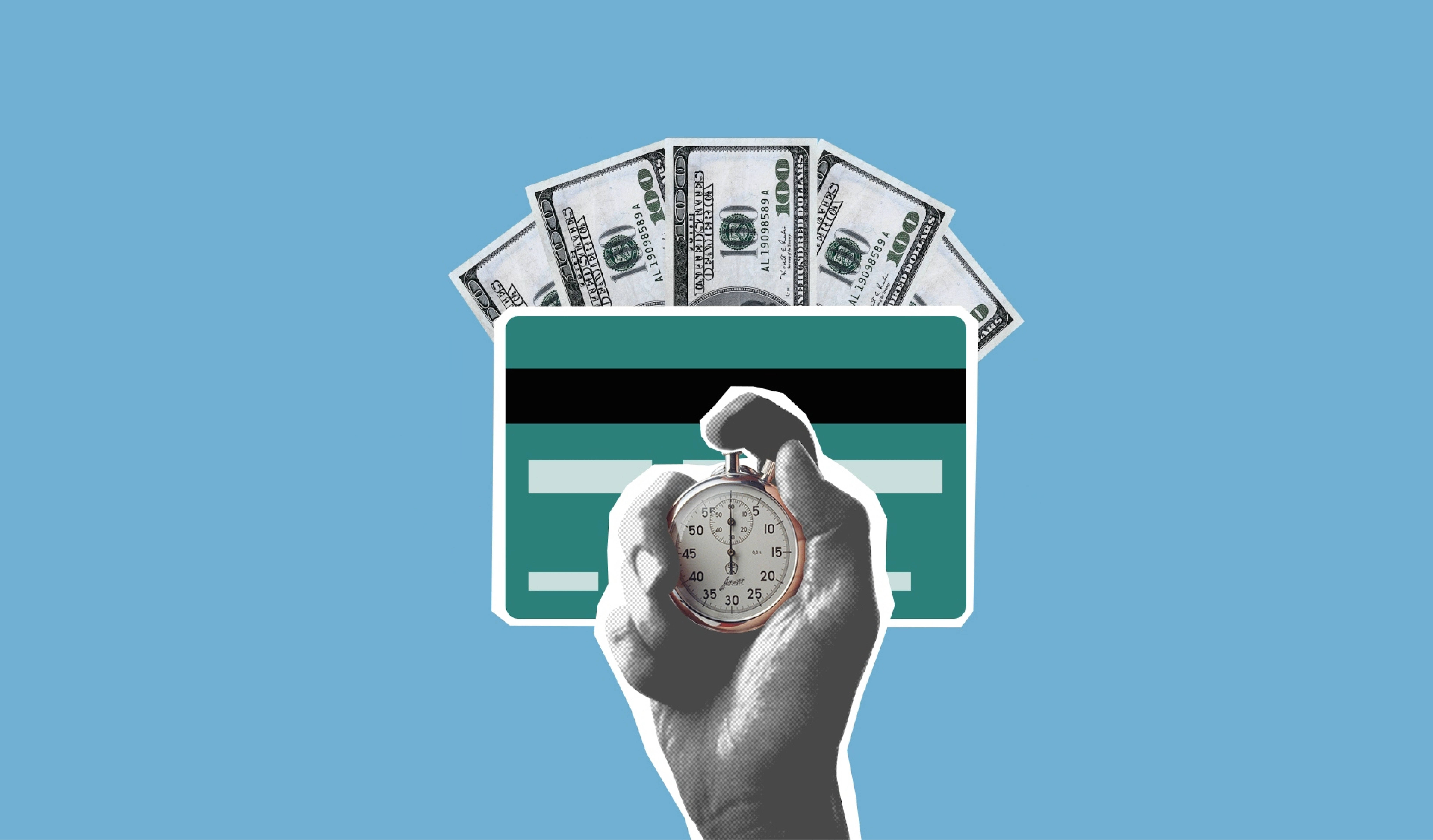 credit card, watch, hundred-dollar bills, 8K Desktop Wallpaper