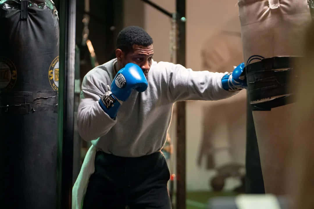 Creed 3, blue gloves, heavy bag, SD Desktop Wallpaper