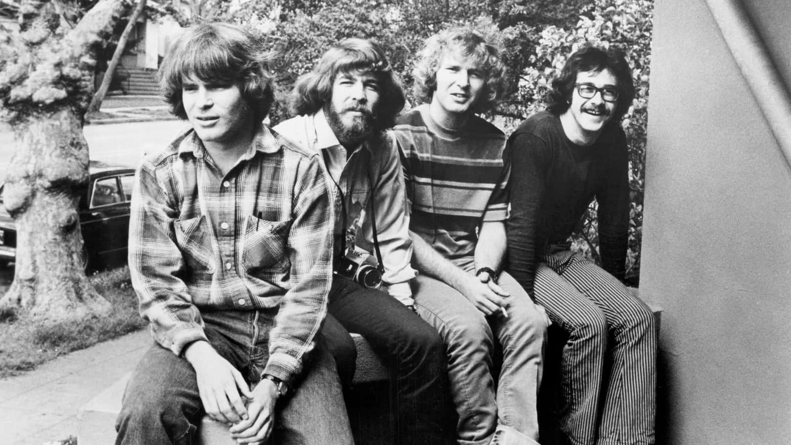 Creedence Clearwater Revival, band portrait, four young men, HD Desktop Wallpaper