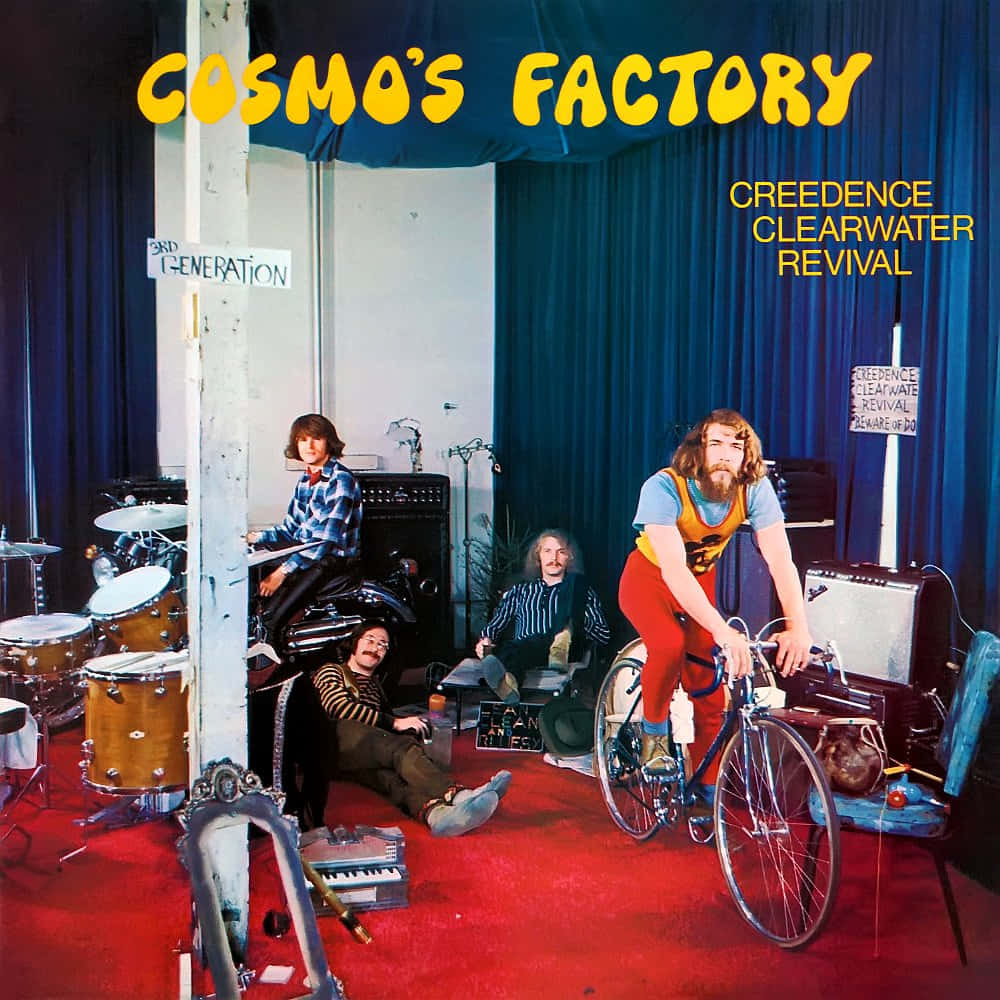 Creedence Clearwater Revival, drums, amps, SD Desktop Wallpaper