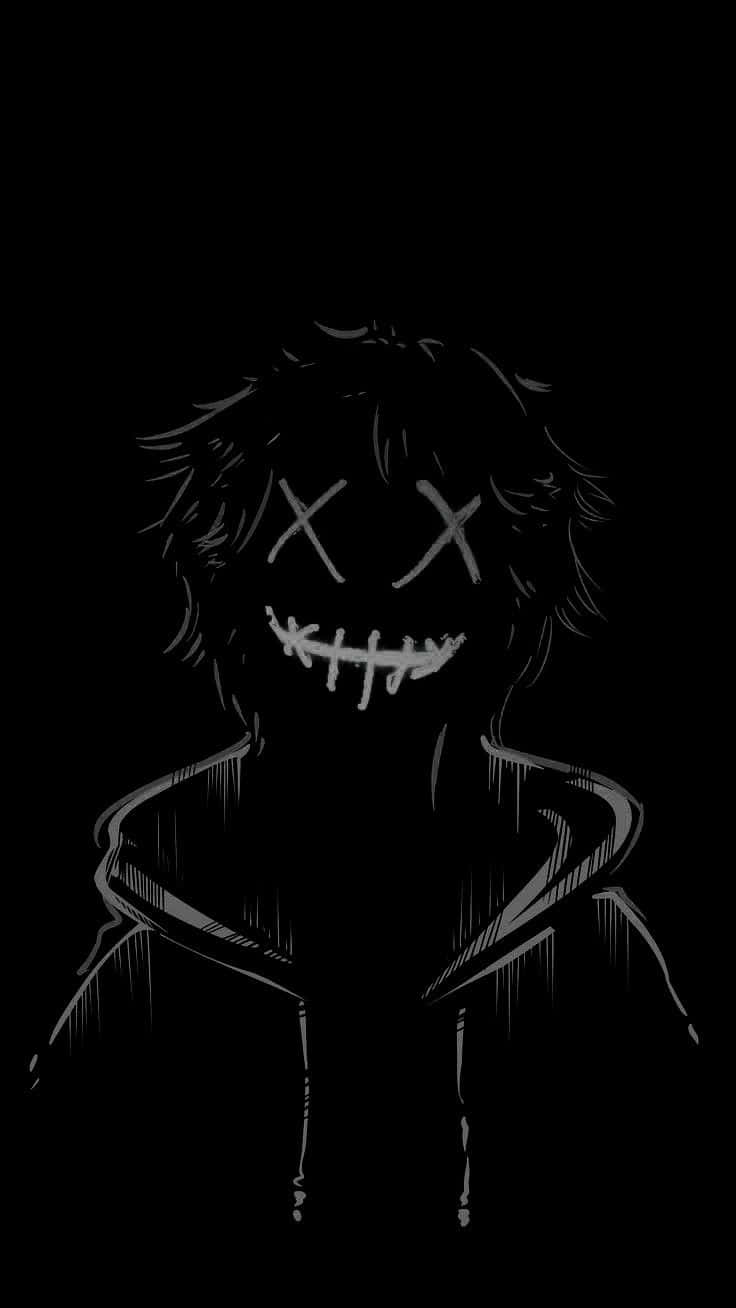 Creepy Smile, anime figure, stitched X eyes, HD Phone Wallpaper