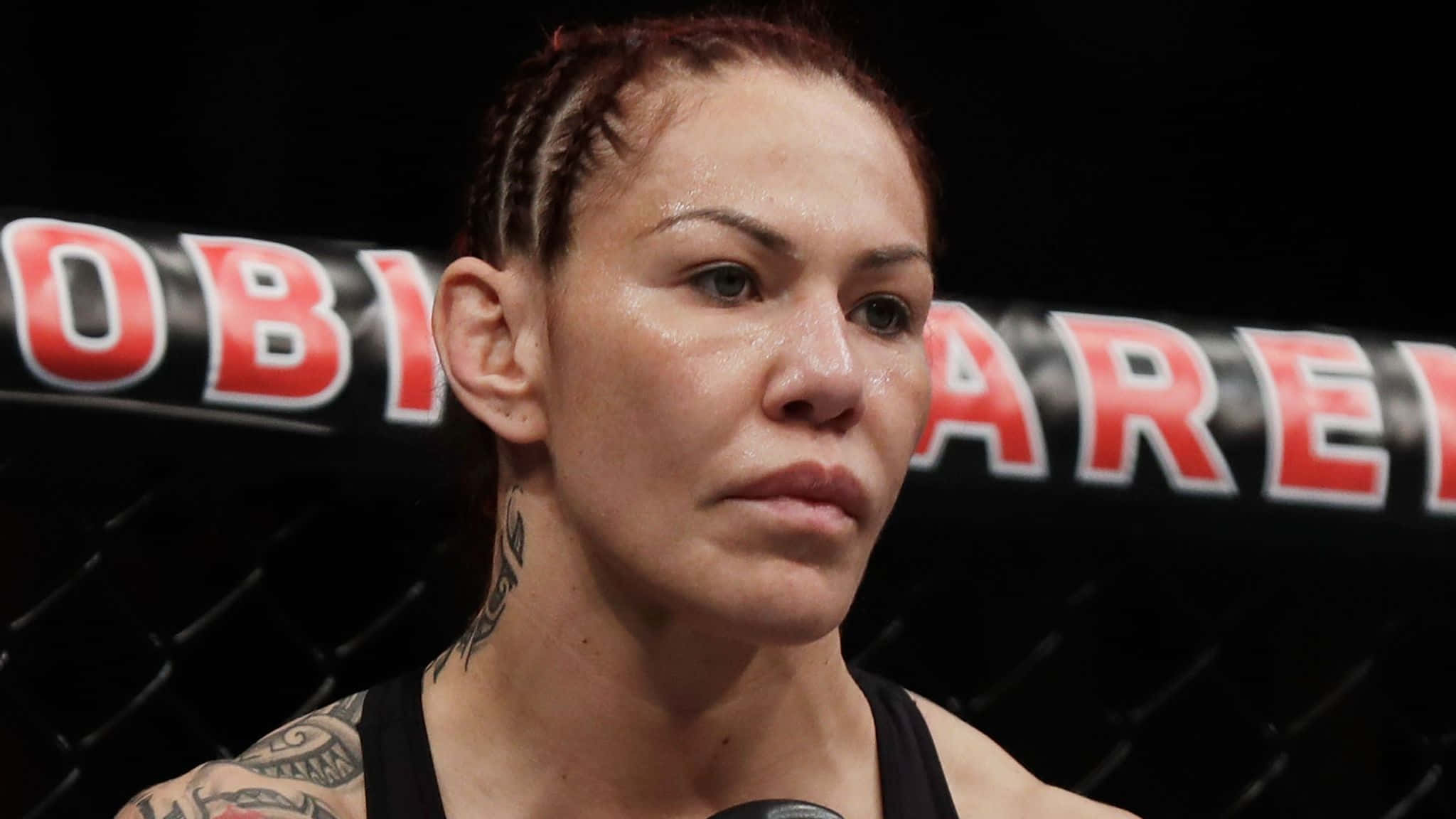 Cris Cyborg, MMA fighter, octagon, Full HD Desktop Wallpaper