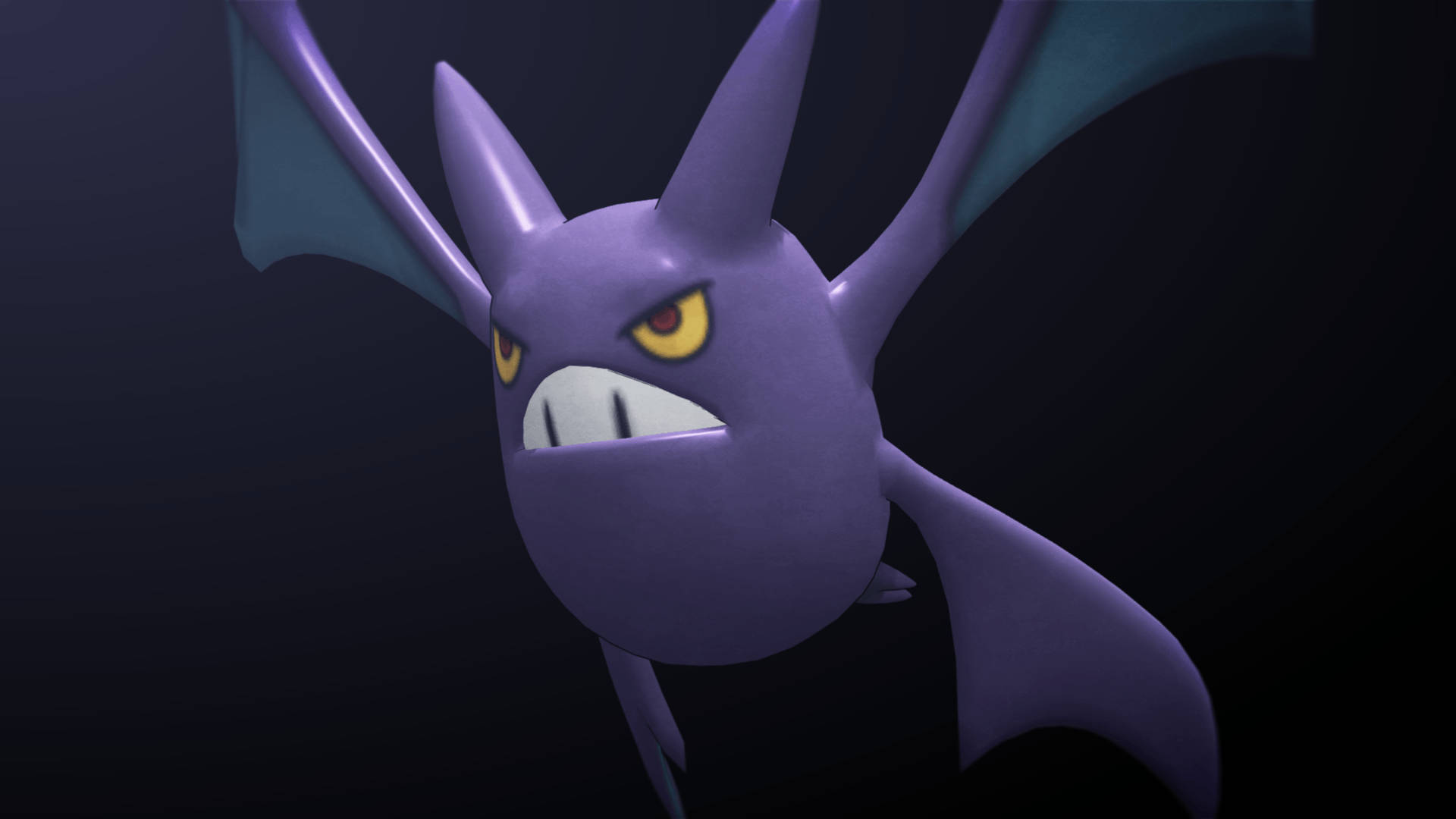 Crobat, Poison Type Pokémon, purple, Full HD Desktop Wallpaper