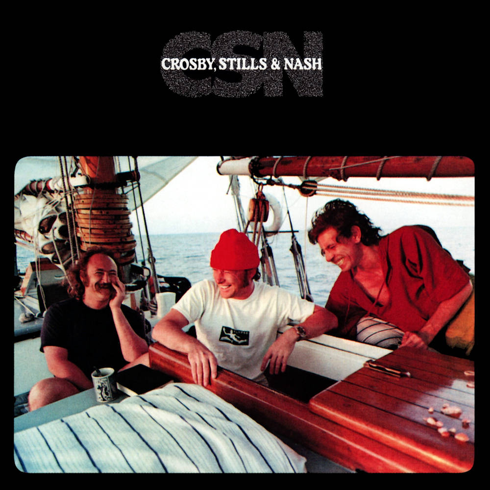 Crosby Stills And Nash, wooden sailboat deck, ocean, SD Desktop Wallpaper
