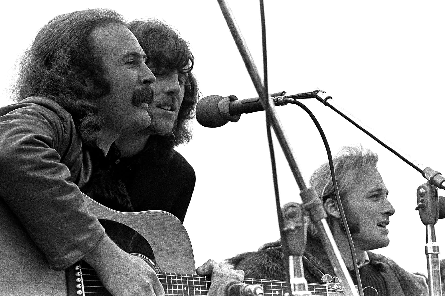 Crosby Stills And Nash, album cover, black and white, HD Desktop Wallpaper