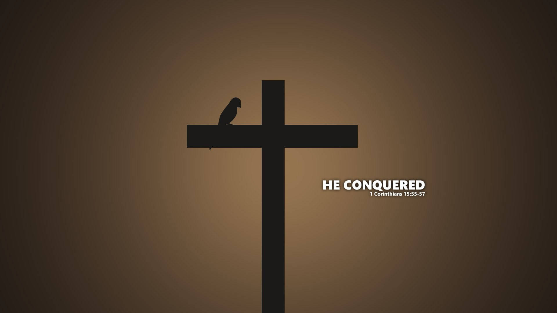 cross, Jesus quotes, black cross silhouette, Full HD Desktop Wallpaper